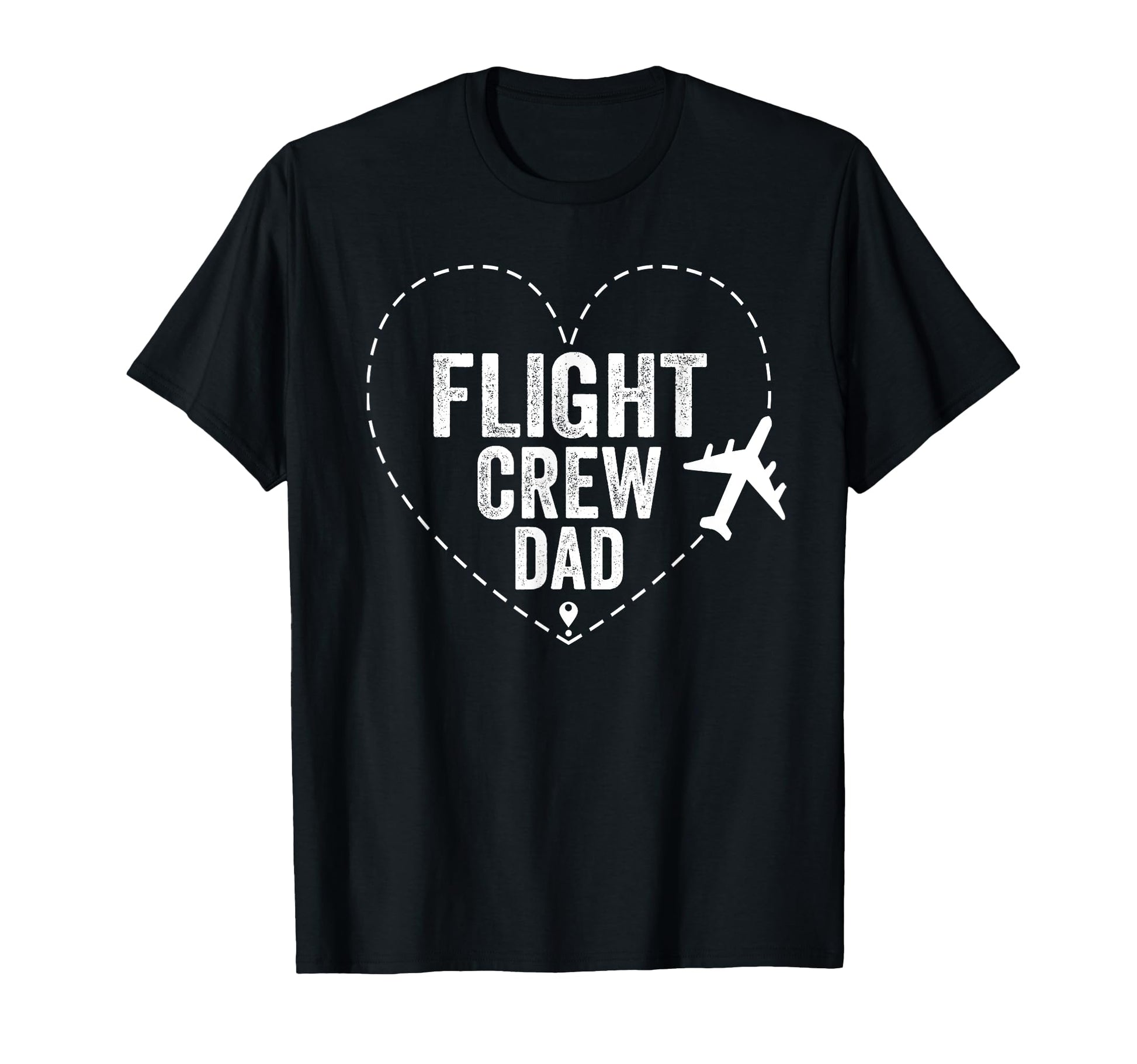 Flight Crew Dad Airplane Family T-Shirt - Graphic Print for Adults - T-Shirt, Sweatshirt, Hoodie
