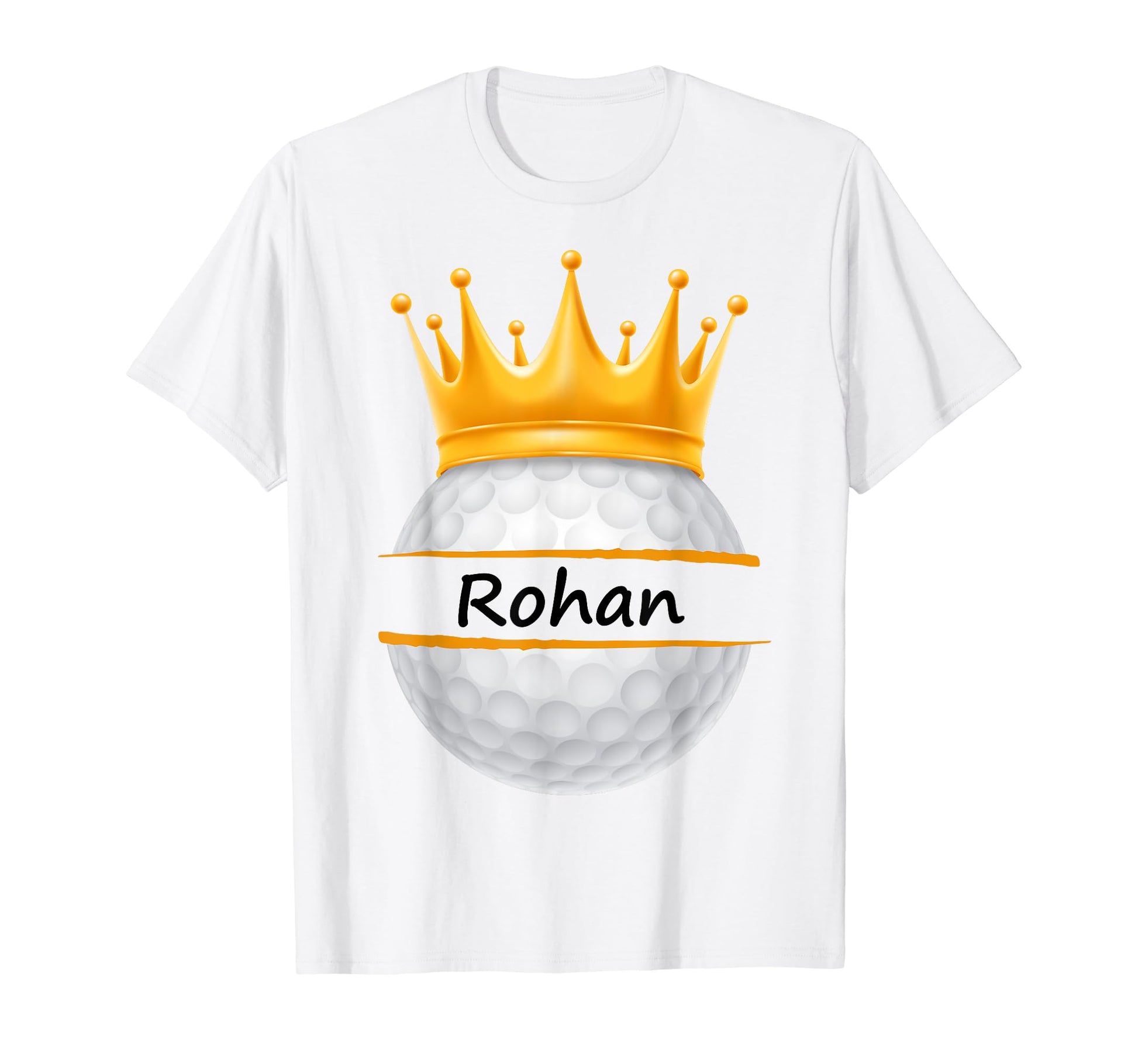 Novelty Golf Personalized Name Rohan T-Shirt - Novelty Apparel Men Women - T-Shirt, Sweatshirt, Hoodie