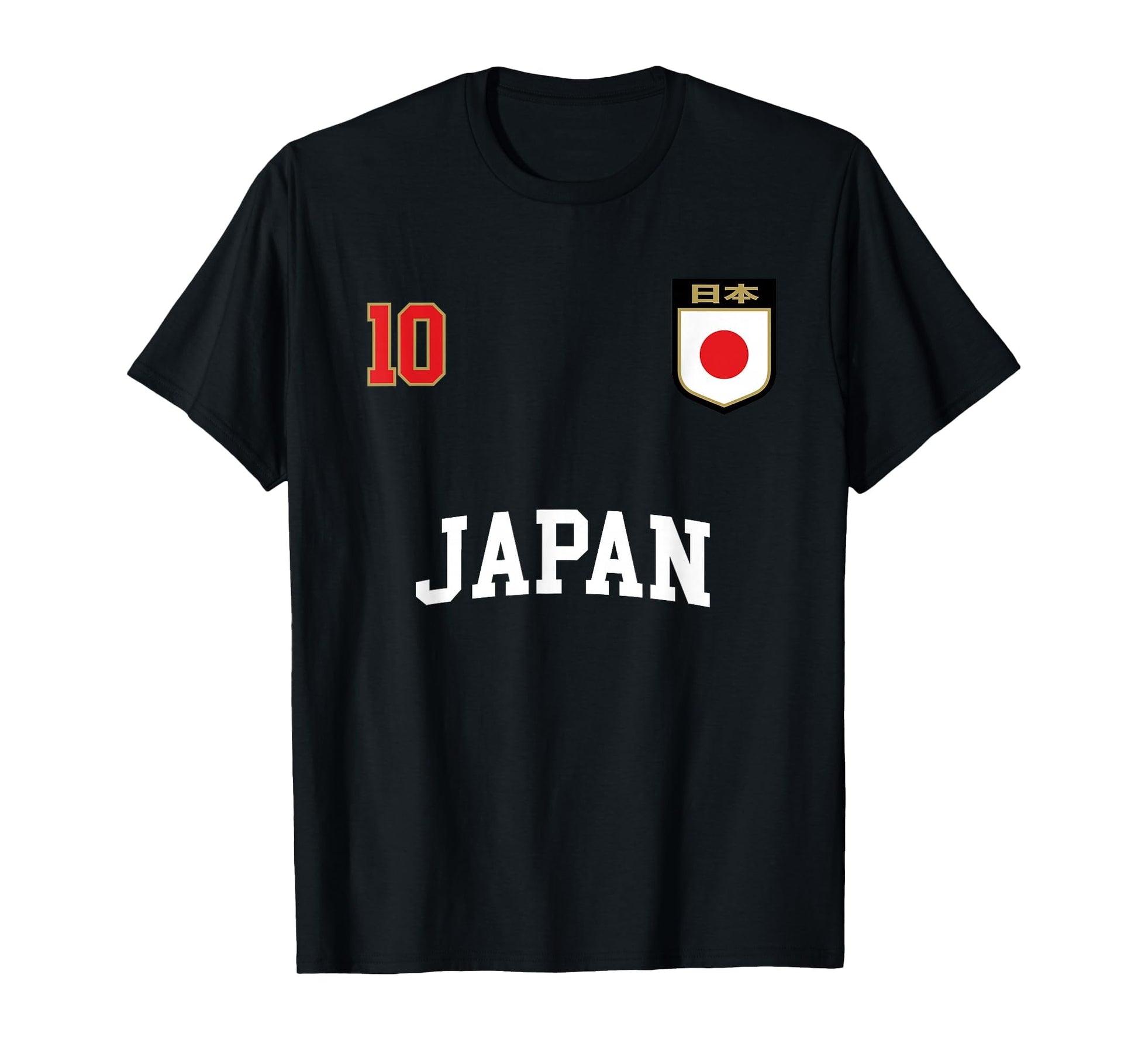 Japan Soccer Team 10 Japanese T-Shirt - Casual Everyday Wear Men Women - T-Shirt, Sweatshirt, Hoodie