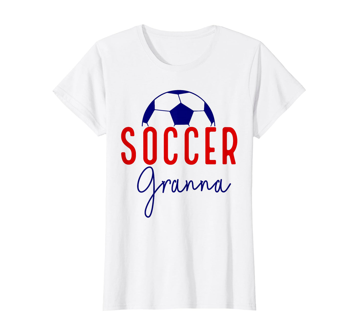 Soccer Granna Soccer Grandma Support T-Shirt - Minimalist Print Men Women - T-Shirt, Sweatshirt, Hoodie