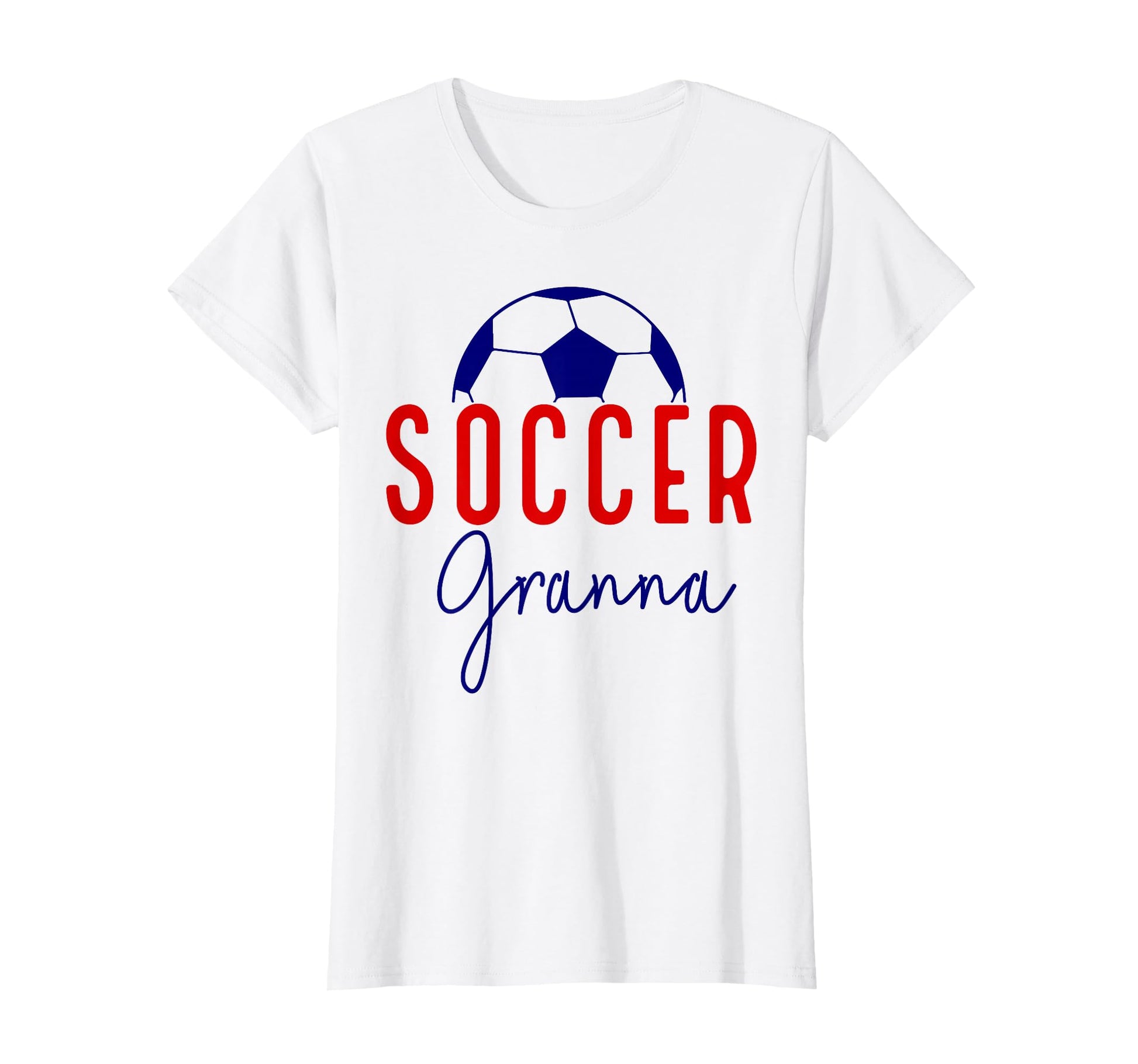 Soccer Granna Soccer Grandma Support T-Shirt - Minimalist Print Men Women - T-Shirt, Sweatshirt, Hoodie