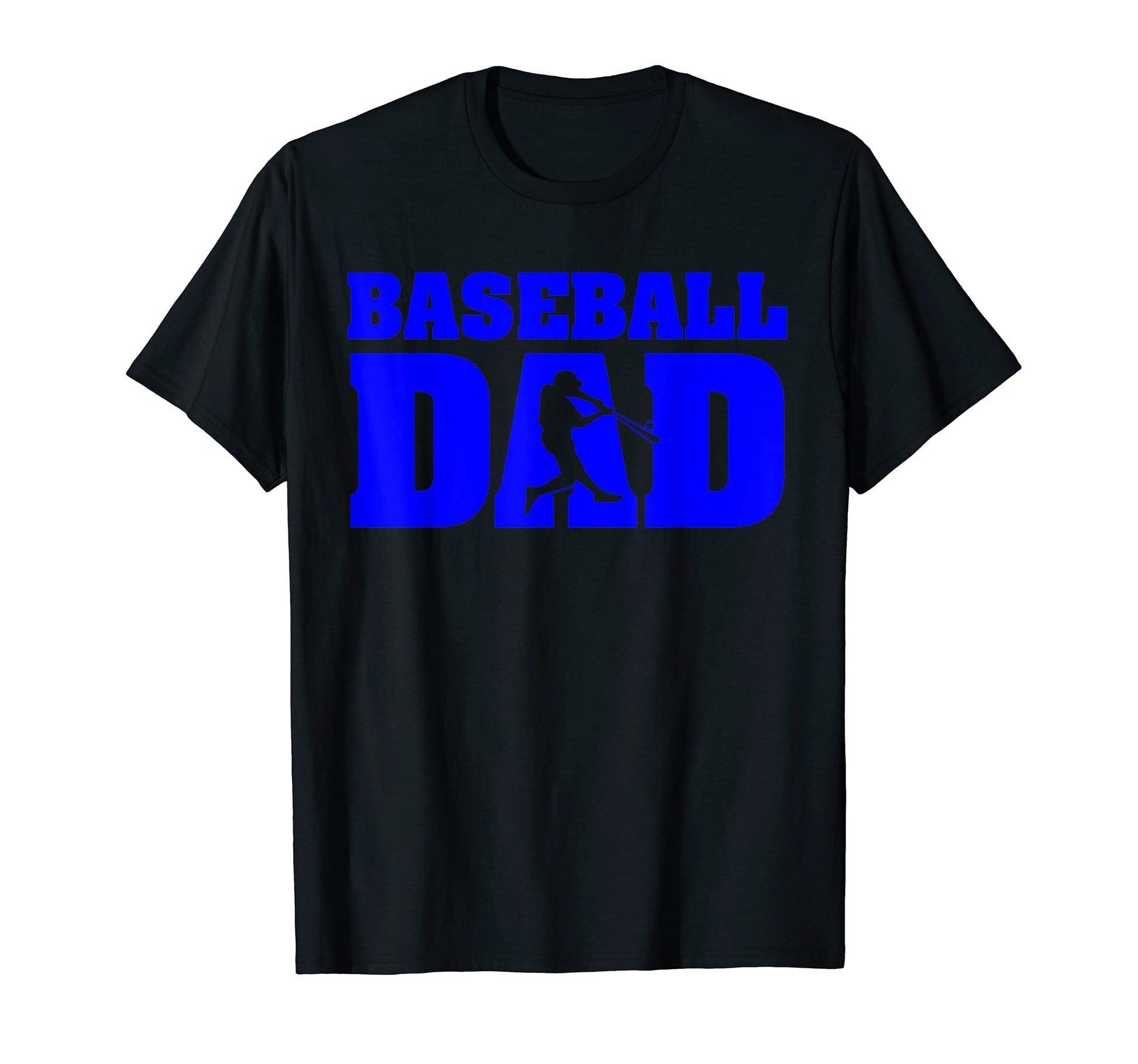 Silhouette Baseball Dad Team Player T-Shirt - Unique Graphic Men Women - T-Shirt, Sweatshirt, Hoodie