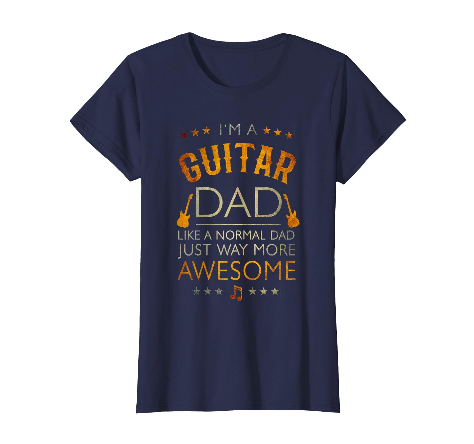 Guitar Dad Musician Daddy Gift T-Shirt - Trendy Graphic Unisex - T-Shirt, Sweatshirt, Hoodie