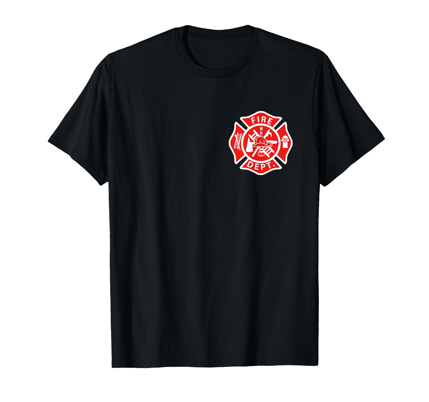 Fire Department Logo Uniform Fireman T-Shirt - Trendy Graphic Unisex - T-Shirt, Sweatshirt, Hoodie