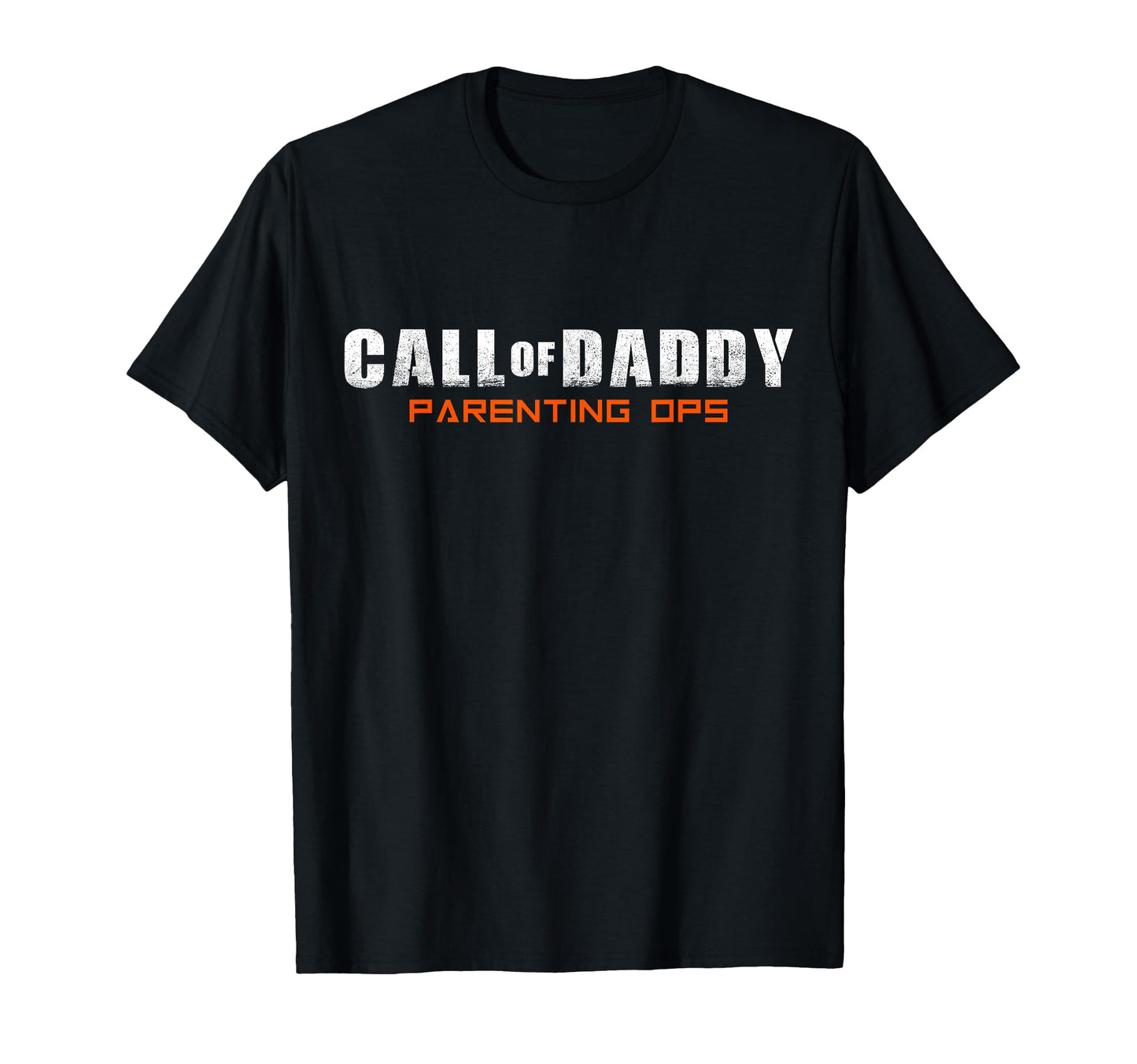 Call Daddy Parenting Ops Orange T-Shirt - Aesthetic Graphic Men Women - T-Shirt, Sweatshirt, Hoodie