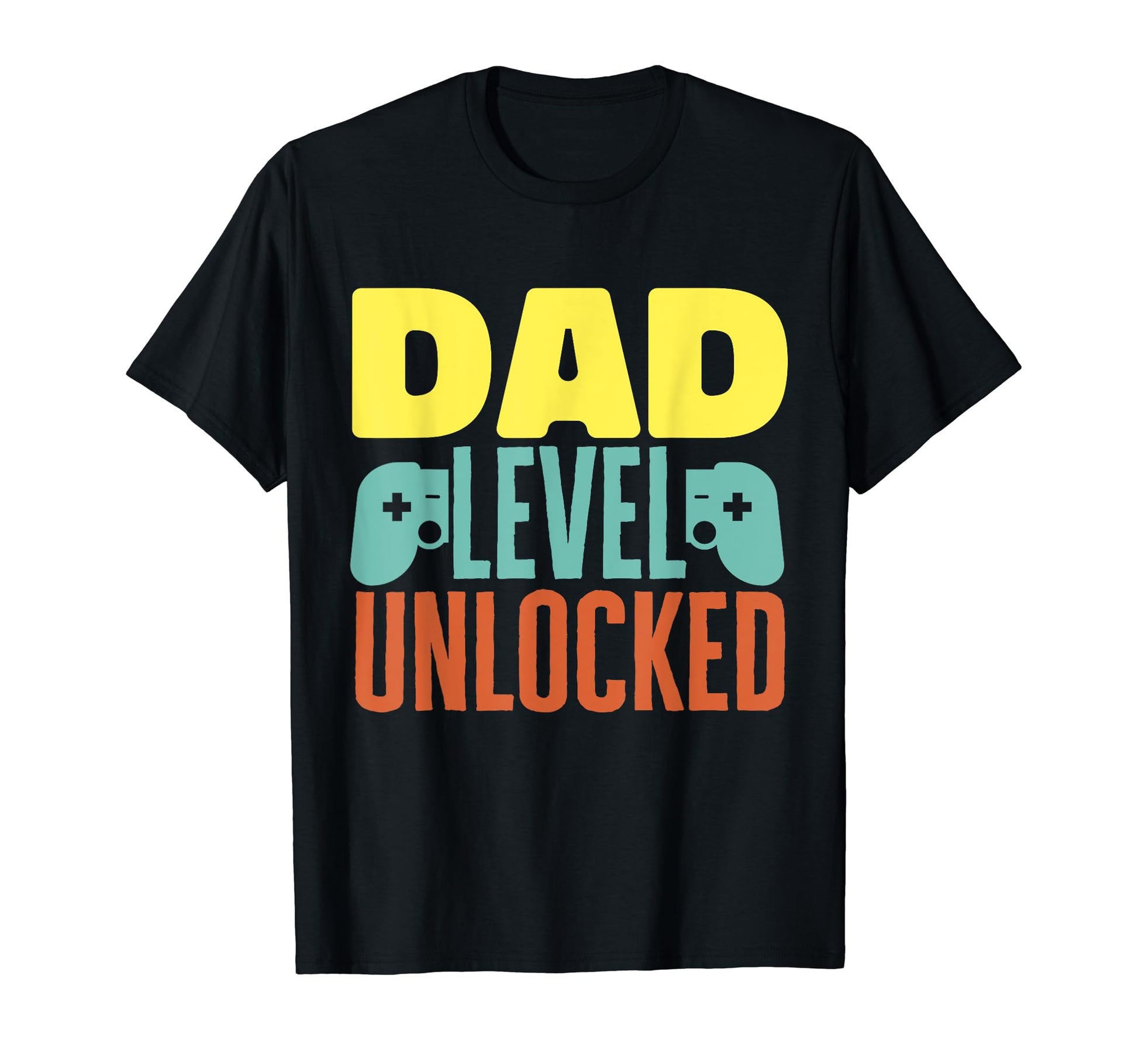 Fathers Day Funny Dad Level Unlocked T-Shirt - Graphic Print for Adults - T-Shirt, Sweatshirt, Hoodie