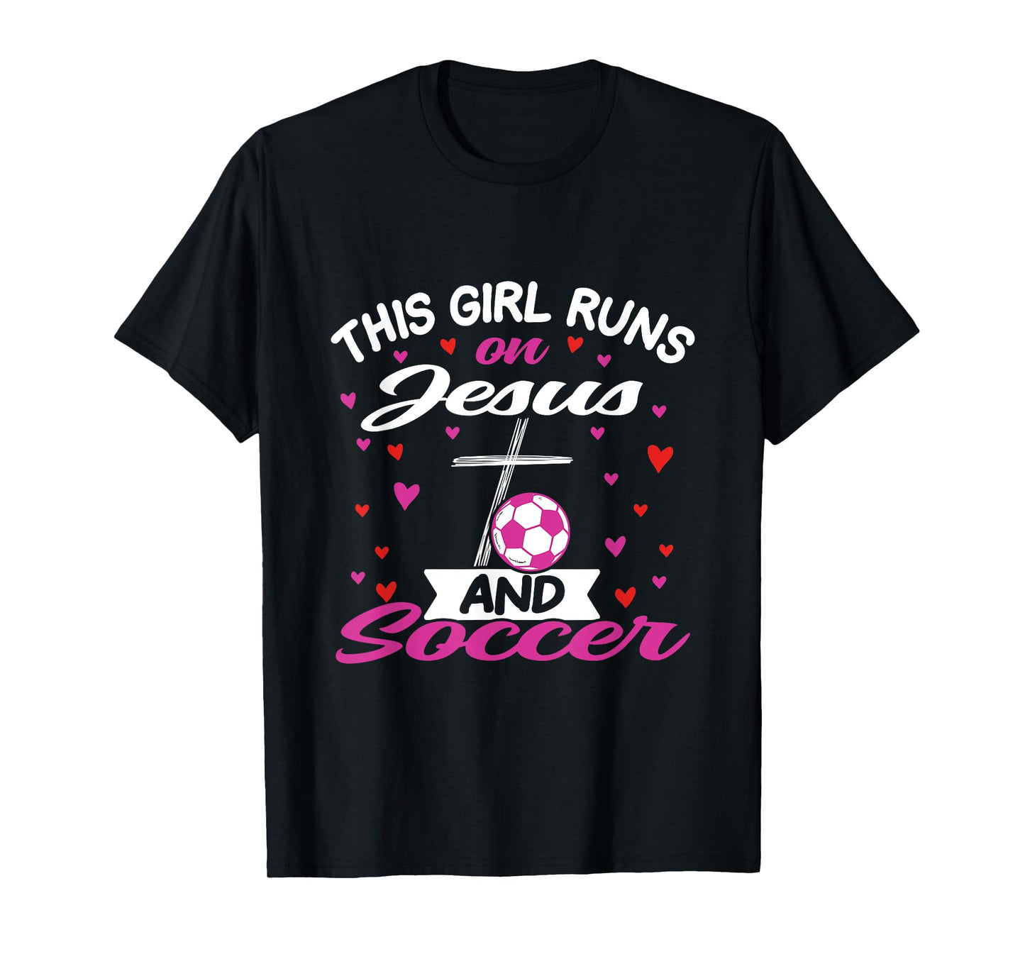 Jesus And Soccer T-Shirt - Aesthetic Graphic Men Women - T-Shirt, Sweatshirt, Hoodie