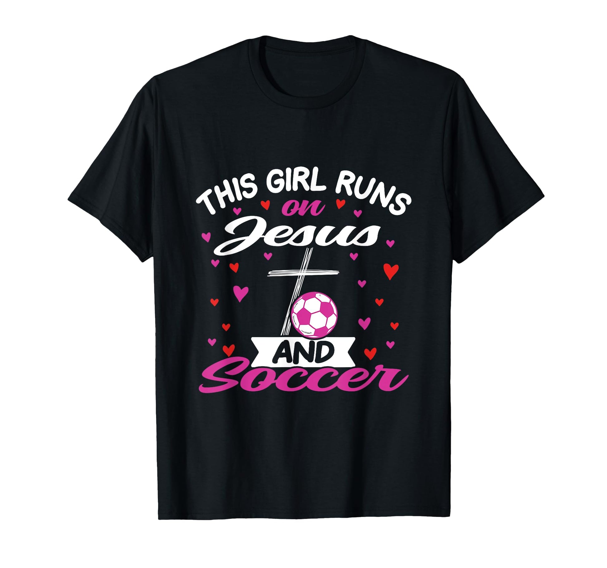 Jesus And Soccer T-Shirt - Aesthetic Graphic Men Women - T-Shirt, Sweatshirt, Hoodie