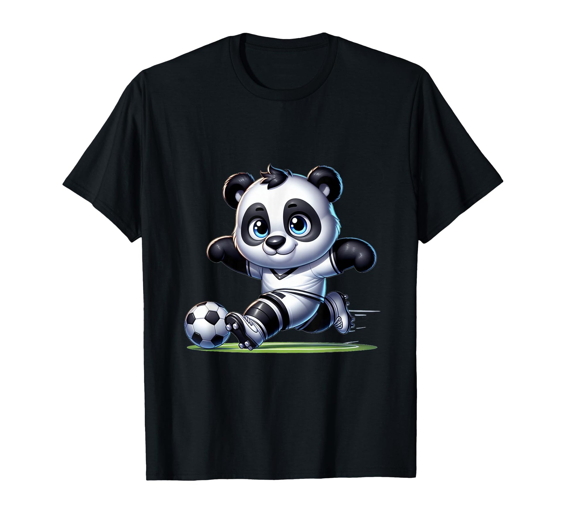 Soccer Player Panda T-Shirt - Fun Novelty Design Men Women - T-Shirt, Sweatshirt, Hoodie