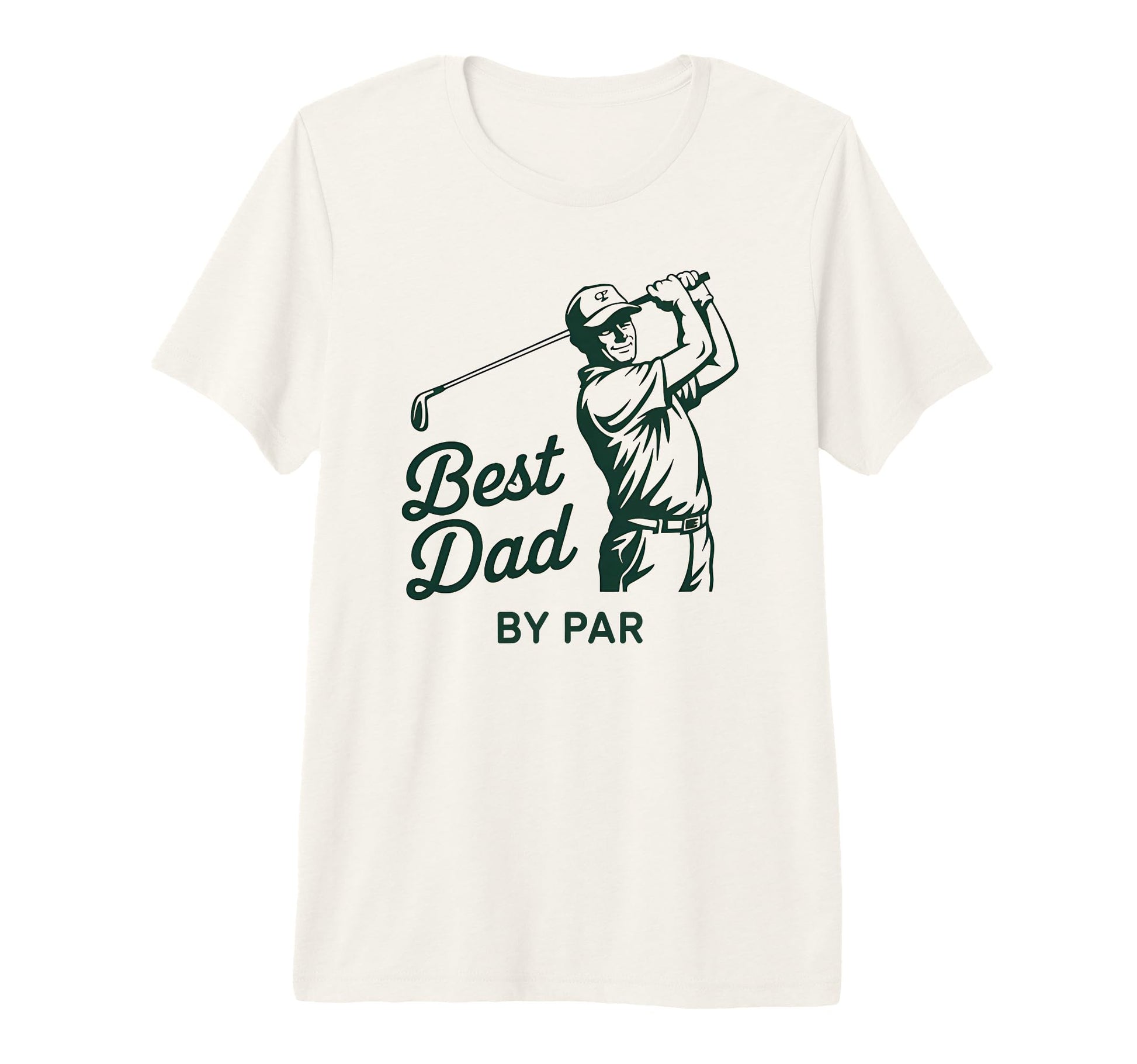 Funny Golf Dad Par Swing Pun Tri T-Shirt - Casual Everyday Wear Unisex - T-Shirt, Sweatshirt, Hoodie