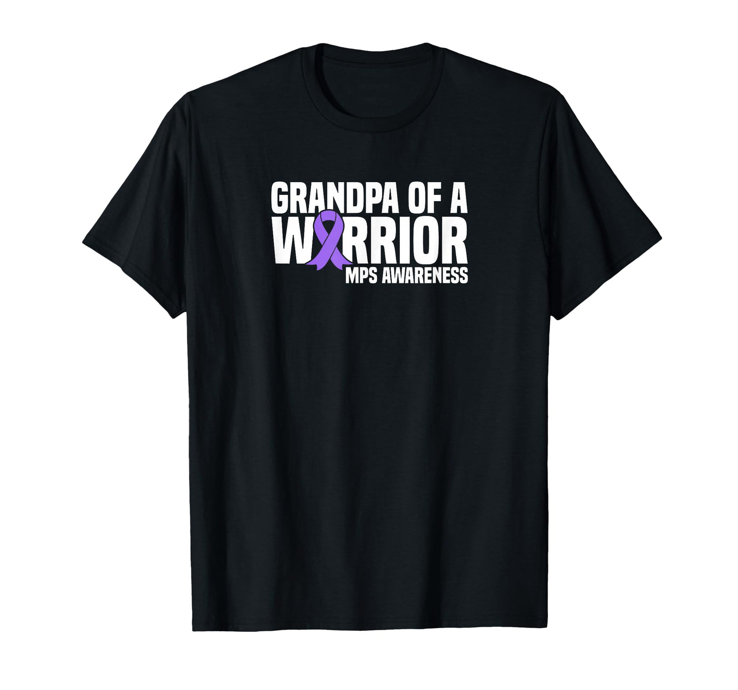 Grandpa Warrior Mps Awareness T-Shirt - Streetwear Style Unisex - T-Shirt, Sweatshirt, Hoodie