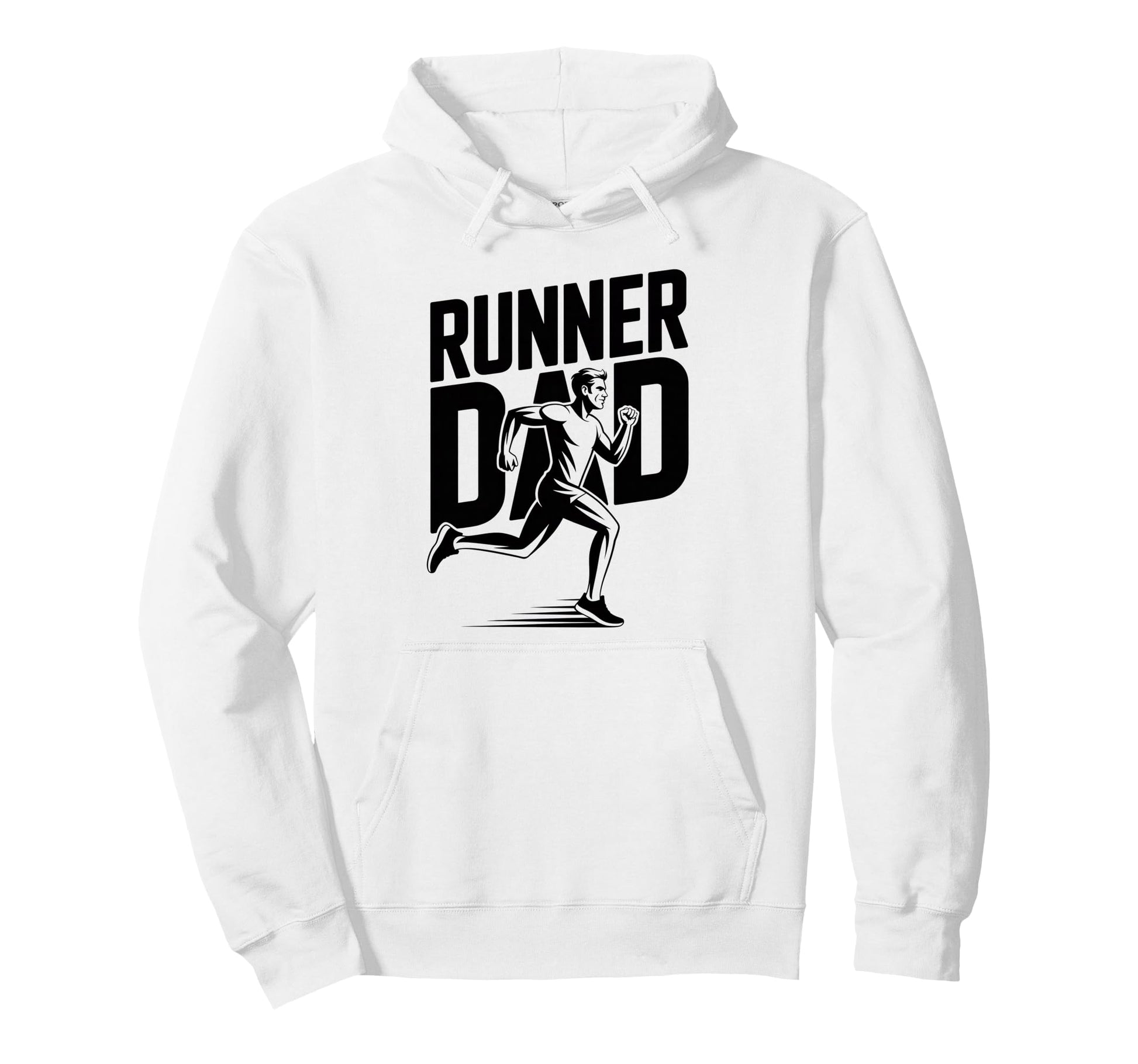 Runner Dad Running Lover Sports Hoodie - Casual Everyday Wear for Adults - T-Shirt, Sweatshirt, Hoodie
