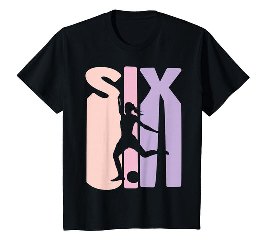 6 Years Soccer Gift 6Th Birthday T-Shirt - Graphic Print Men Women - T-Shirt, Sweatshirt, Hoodie