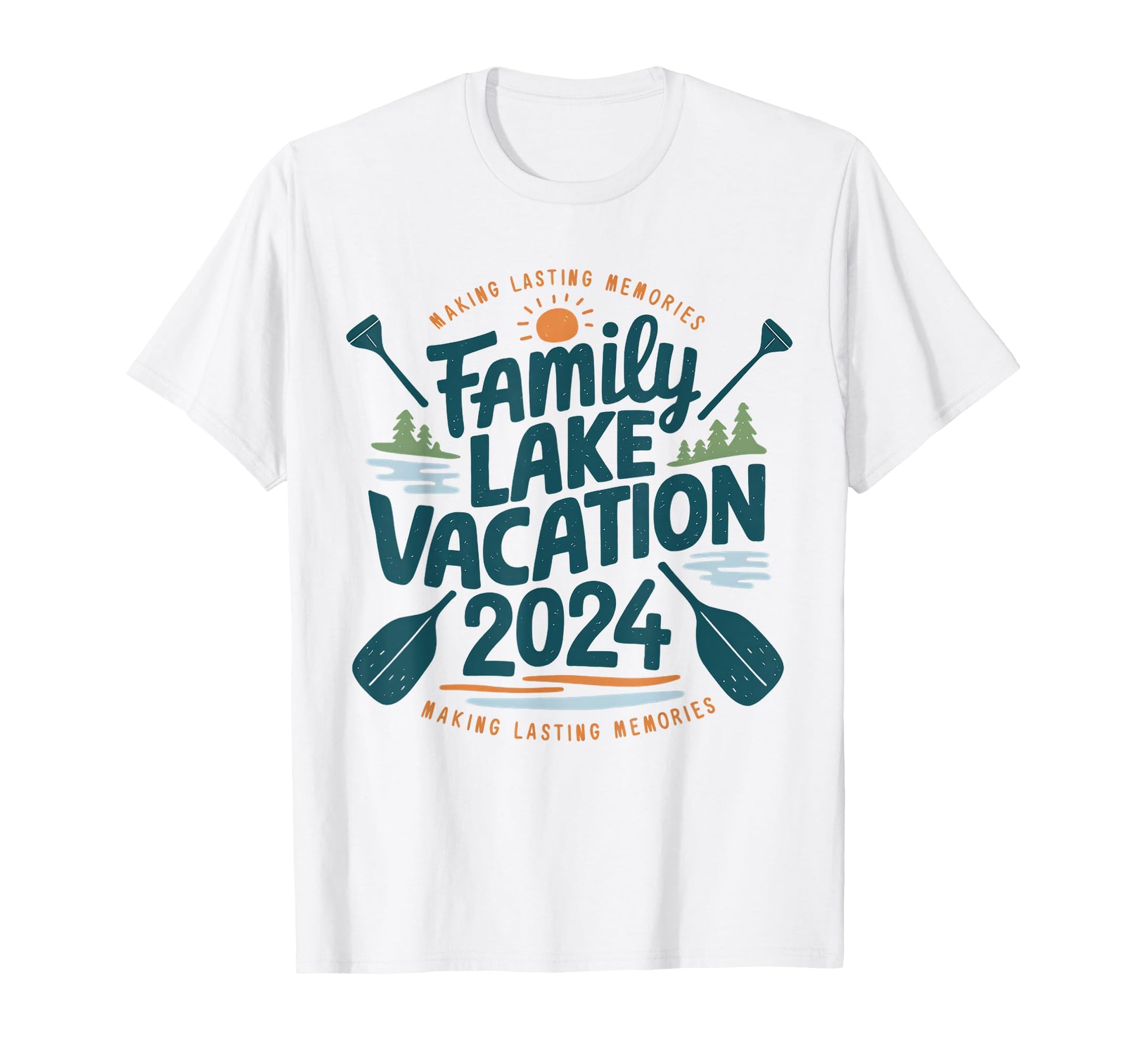 Family Lake Trip 2024 Vacation Love T-Shirt - Trendy Graphic for Adults - T-Shirt, Sweatshirt, Hoodie