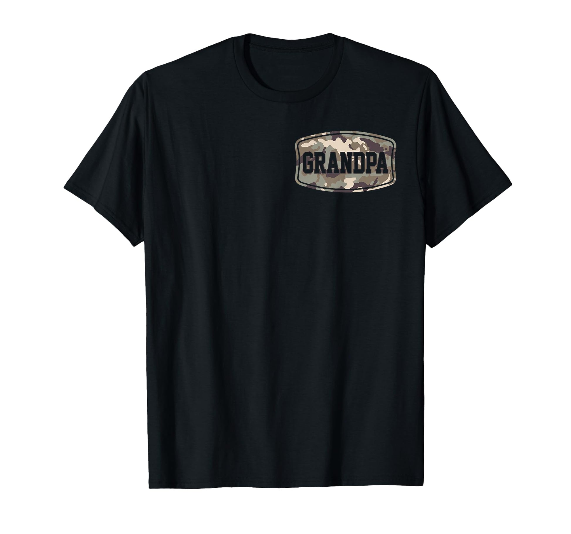 Old School Camo Grandpa Pocket T-Shirt - Fun Novelty Design Unisex - T-Shirt, Sweatshirt, Hoodie