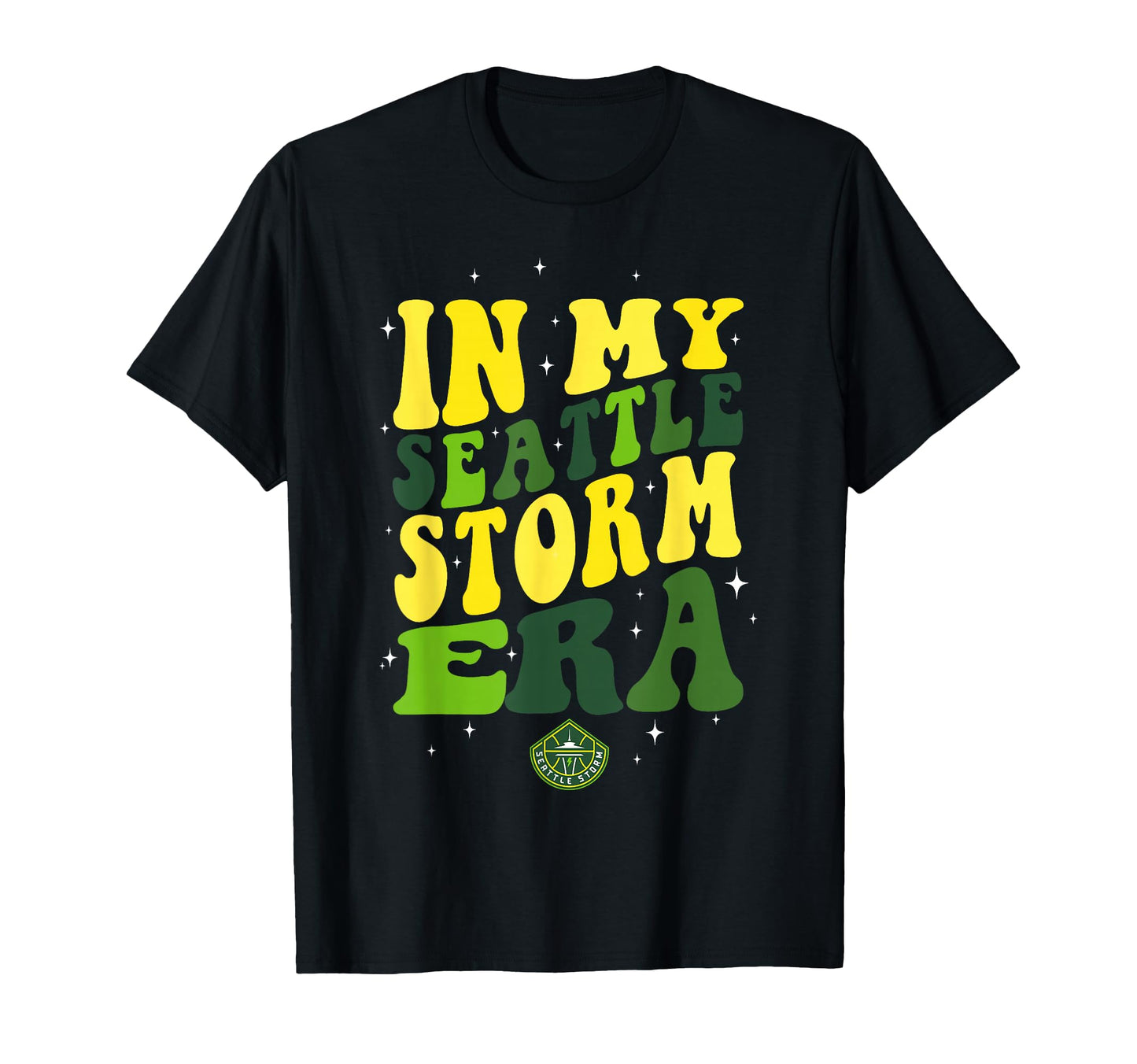 Wnba My Seattle Storm Era Wave Logo T-Shirt - Minimalist Print Men Women - T-Shirt, Sweatshirt, Hoodie