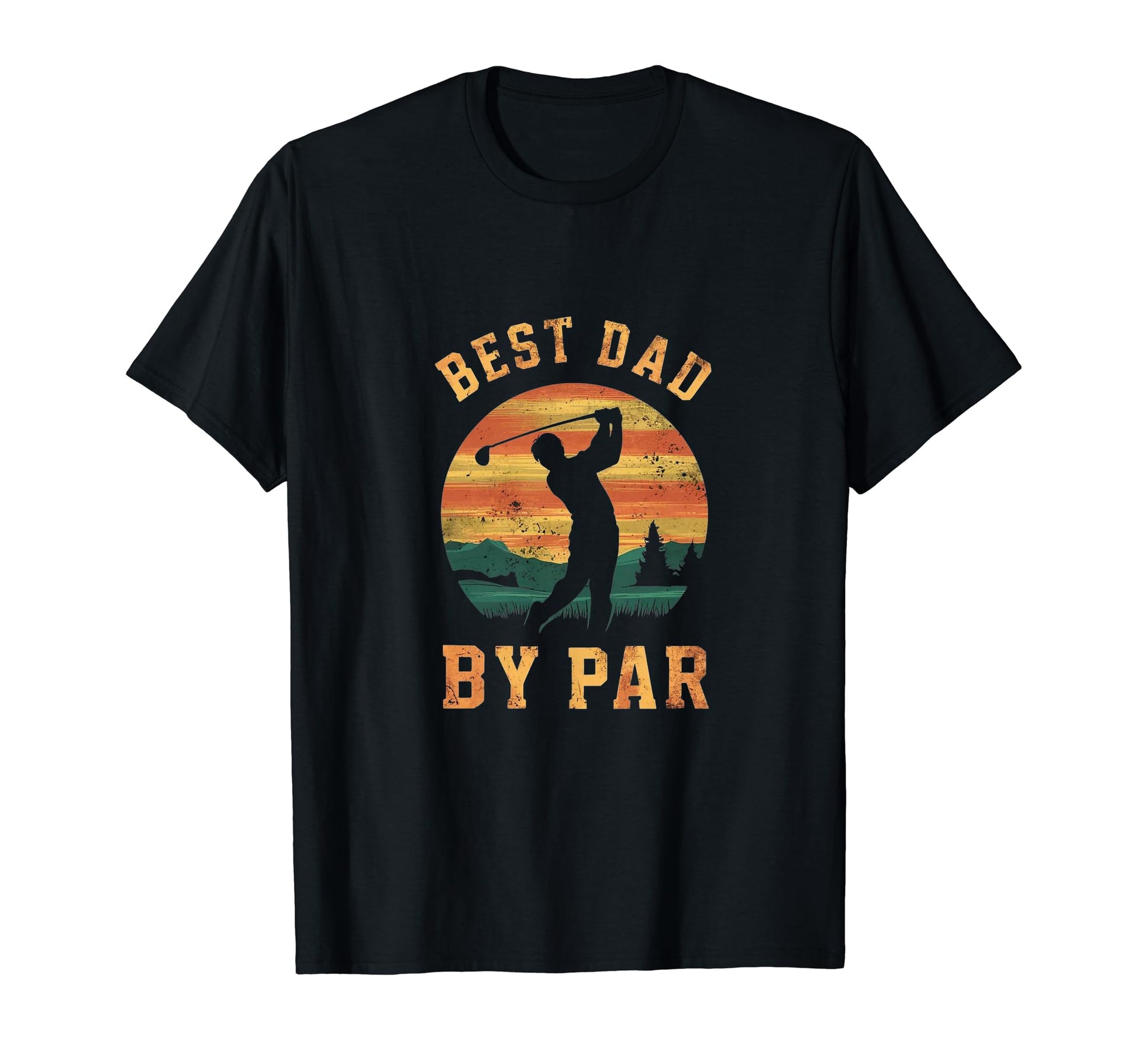 Best Dad Par Golfing Funny Grandpa Golf T-Shirt - Aesthetic Graphic Unisex - T-Shirt, Sweatshirt, Hoodie