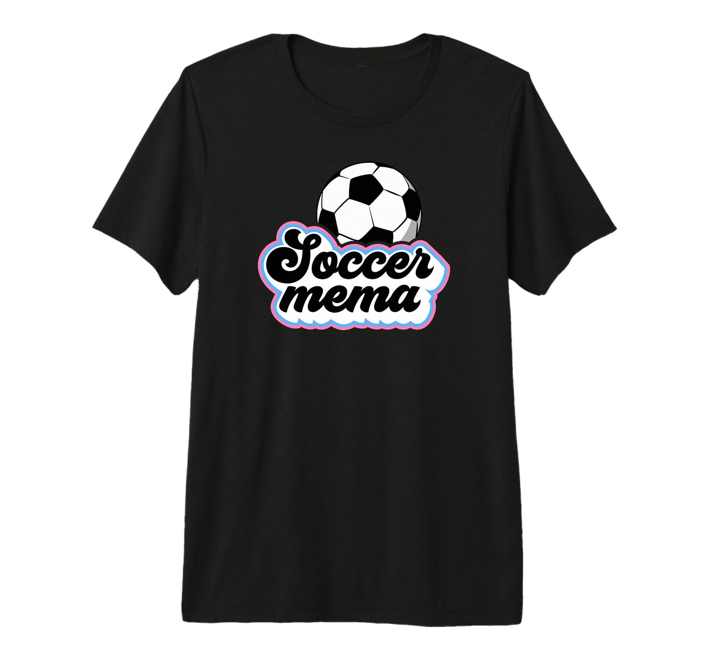 Soccer Mema Grandma Mema Soccer Player T-Shirt - Graphic Print Men Women - T-Shirt, Sweatshirt, Hoodie