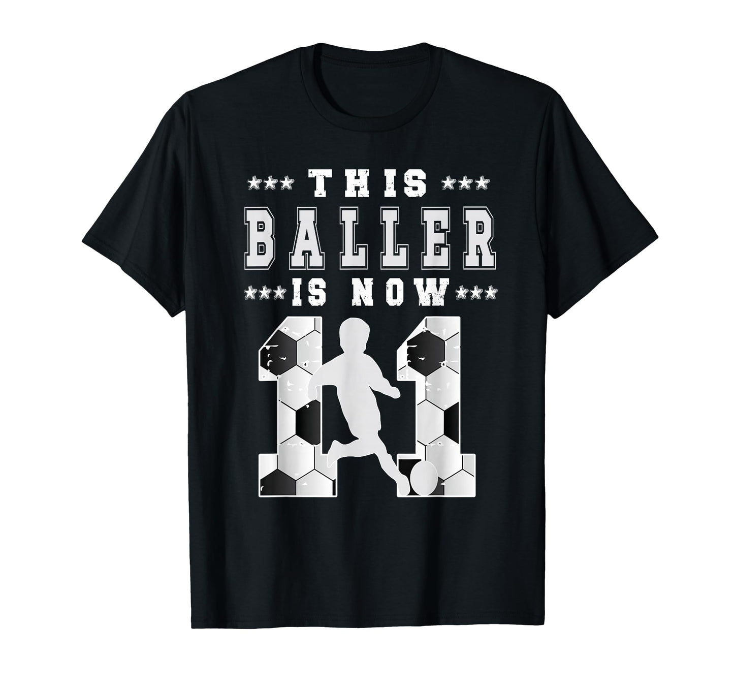 11Th Birthday Soccer Eleven Year Old T-Shirt - Minimalist Print Men Women - T-Shirt, Sweatshirt, Hoodie