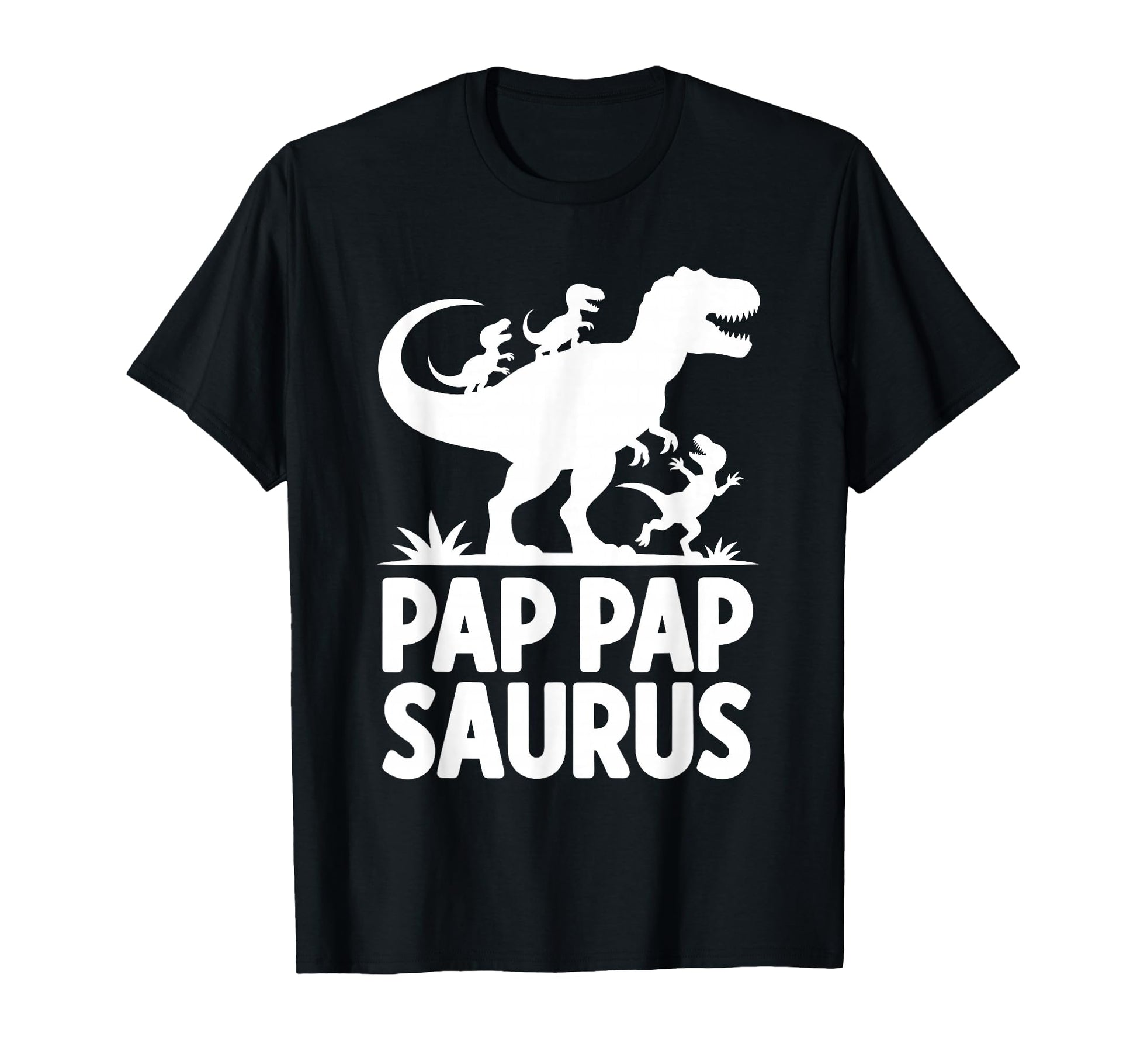 Pap Pap Saurus Dinosaur Grandpa 3 T-Shirt - Aesthetic Graphic Unisex - T-Shirt, Sweatshirt, Hoodie