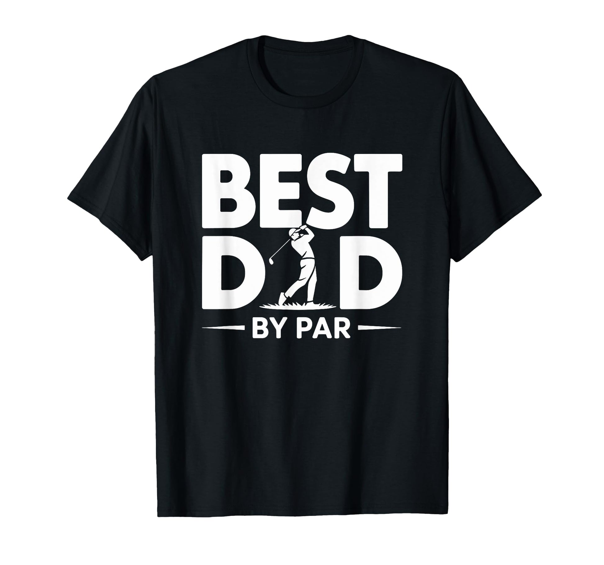 Best Dad Par Funny Golf Fathers Day Mens T-Shirt - Graphic Print for Adults - T-Shirt, Sweatshirt, Hoodie
