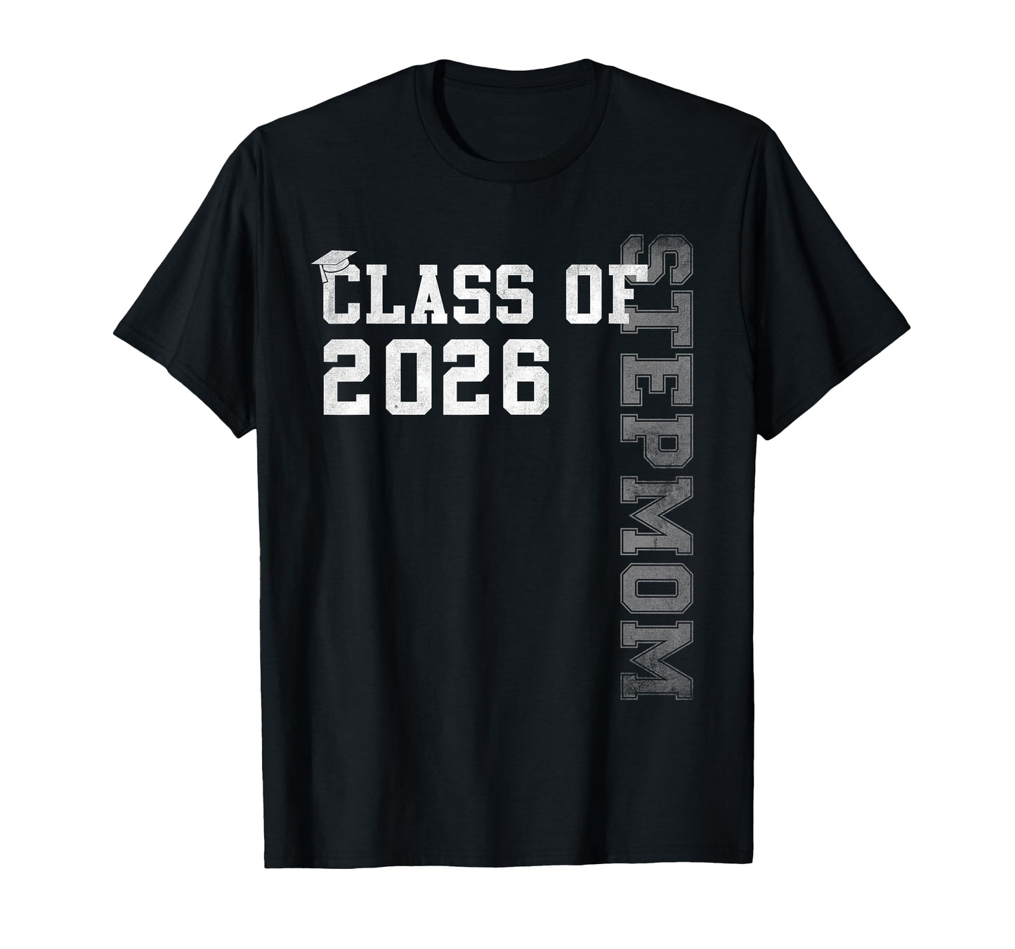 Proud Stepmom 2026 Graduate Grad Senior T-Shirt - Graphic Print Men Women - T-Shirt, Sweatshirt, Hoodie