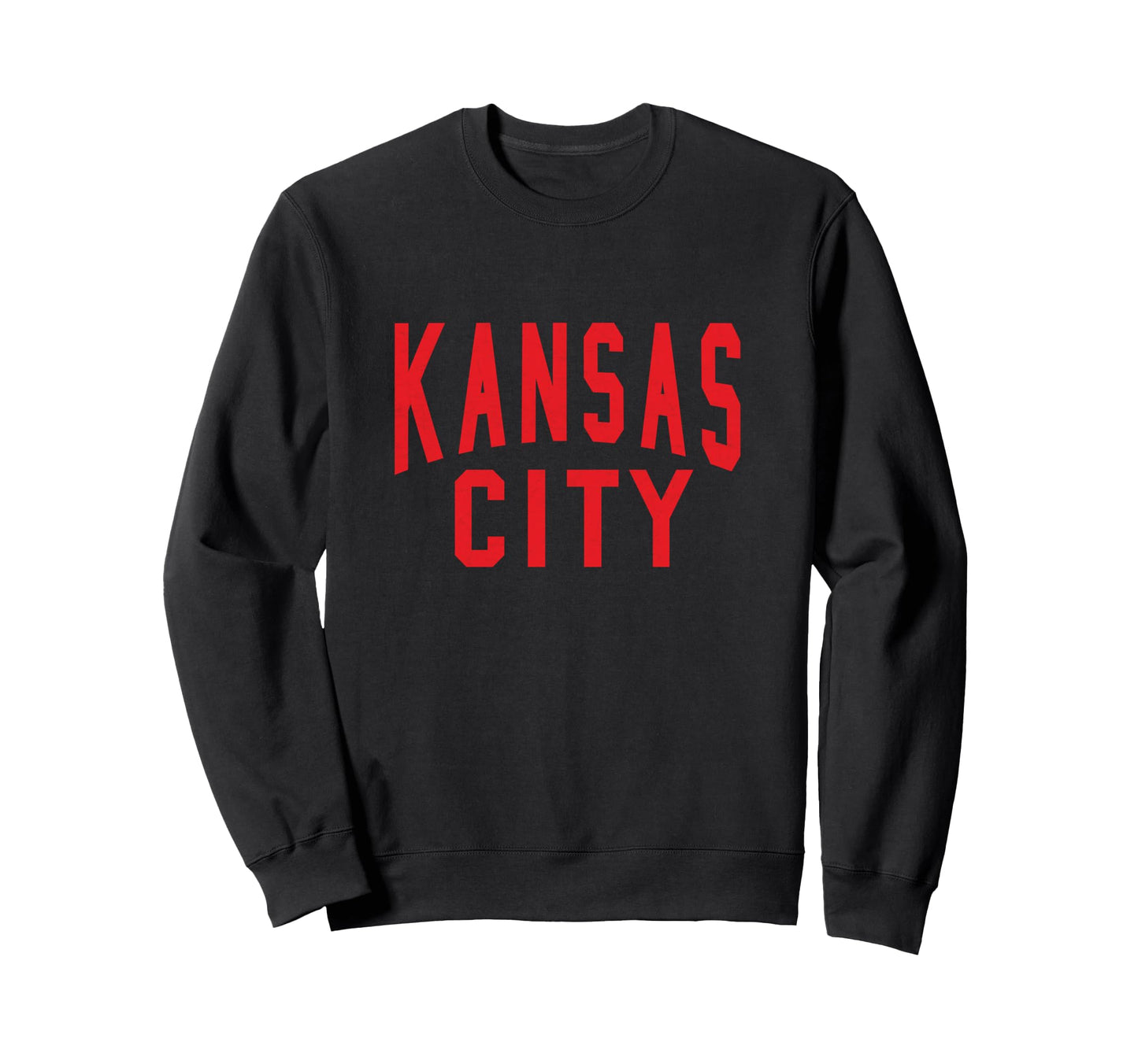 Kc Red Black Kc Kansas City Old Sweatshirt - Streetwear Style Unisex - T-Shirt, Sweatshirt, Hoodie