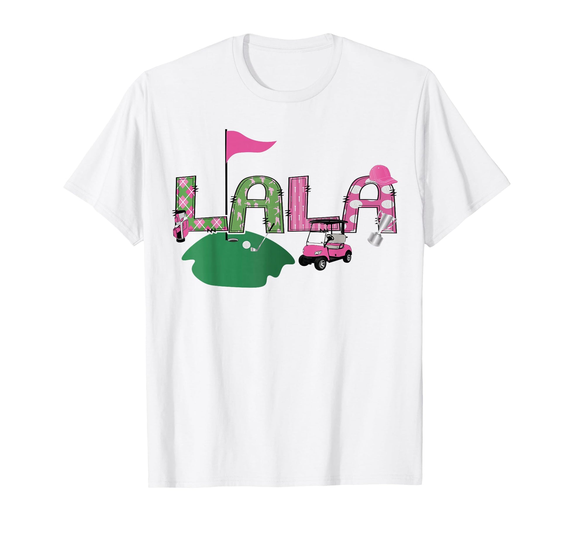 Golf Lala Hole One Golf 1St Birthday T-Shirt - Minimalist Print Unisex - T-Shirt, Sweatshirt, Hoodie