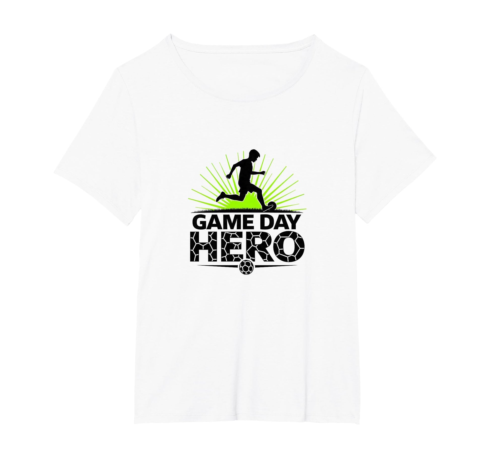 Game Day Hero Soccer Sports Fan Gift T-Shirt - Novelty Apparel Men Women - T-Shirt, Sweatshirt, Hoodie