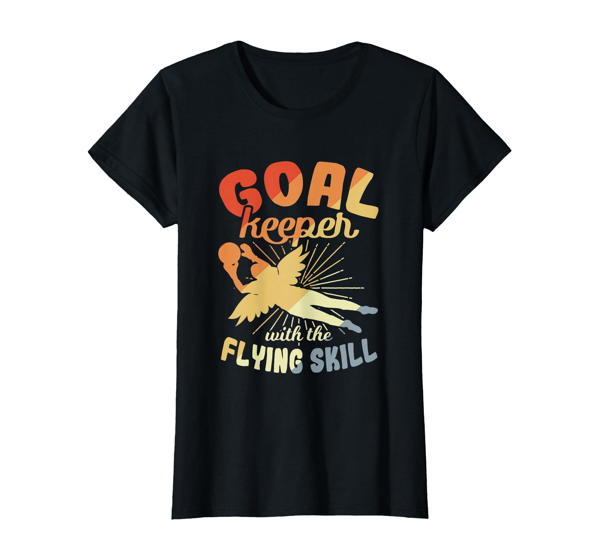 Goalkeeper Flying Skill Soccer T-Shirt - Graphic Print Men Women - T-Shirt, Sweatshirt, Hoodie