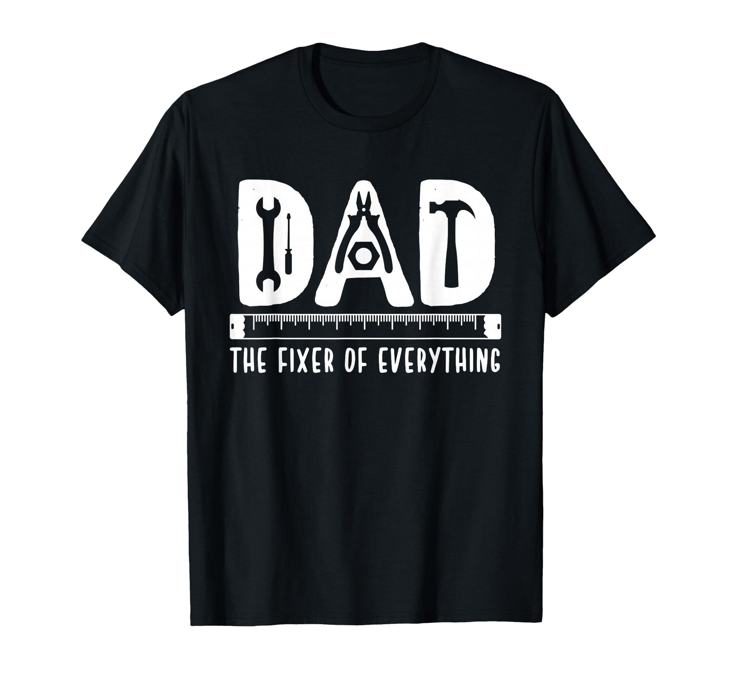Dad Fixer Everything Funny Fathers Day T-Shirt - Graphic Print for Adults - T-Shirt, Sweatshirt, Hoodie