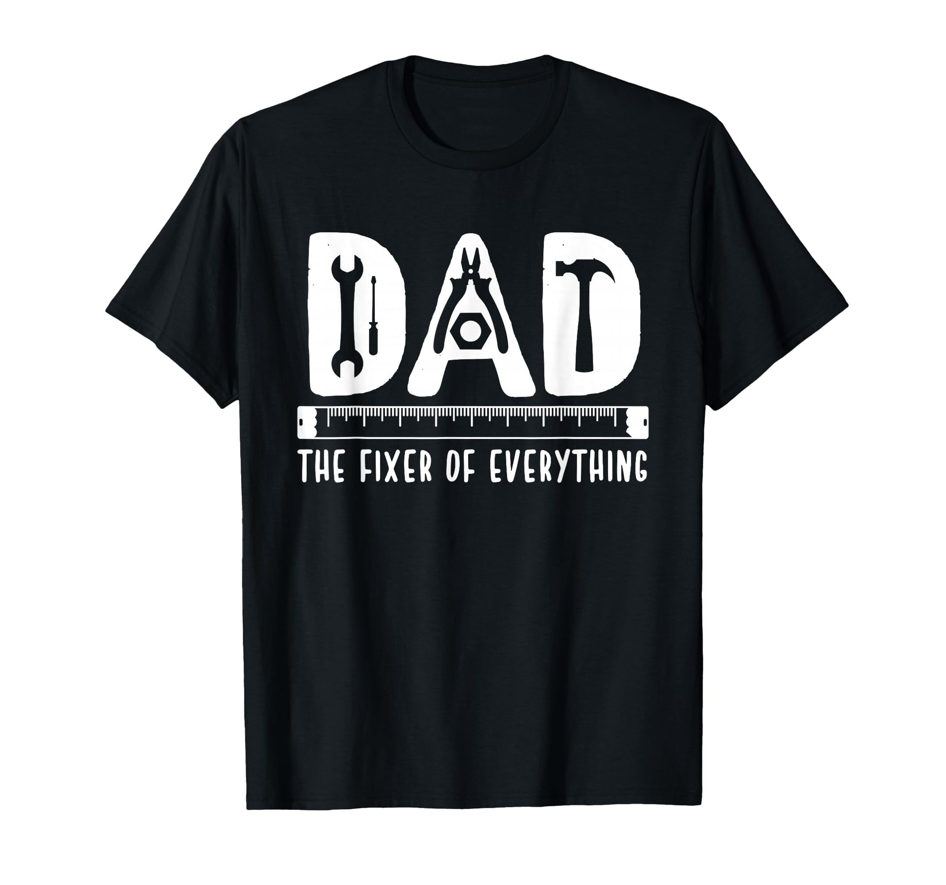 Dad Fixer Everything Funny Fathers Day T-Shirt - Graphic Print for Adults - T-Shirt, Sweatshirt, Hoodie