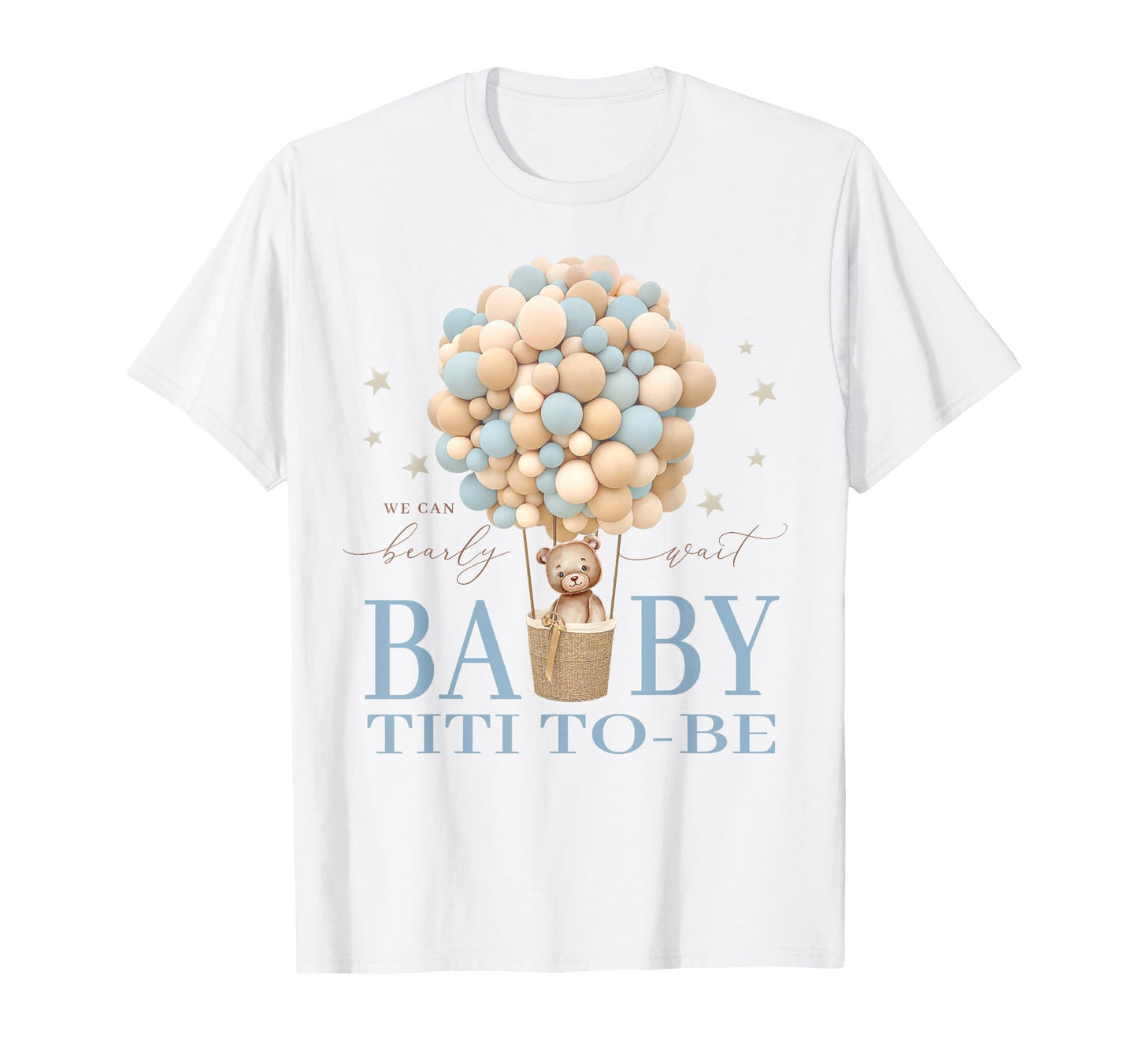 Titi We Can Bearly Wait Shower T-Shirt - Fun Novelty Design for Adults - T-Shirt, Sweatshirt, Hoodie