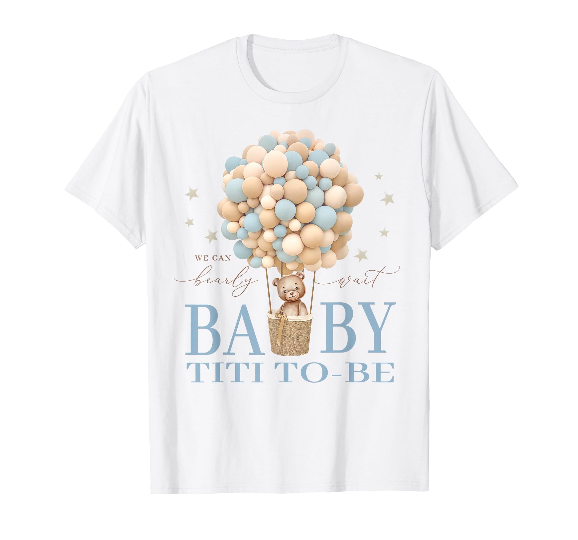 Titi We Can Bearly Wait Shower T-Shirt - Fun Novelty Design for Adults - T-Shirt, Sweatshirt, Hoodie