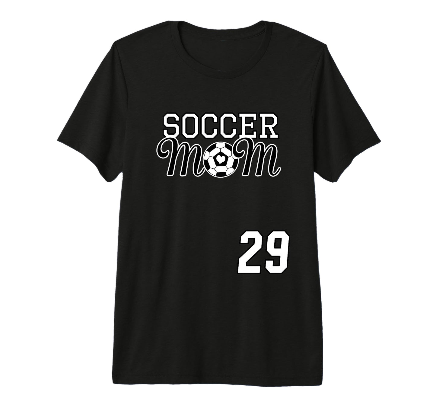 Number 29 Soccer Mom Mothers Day 29 T-Shirt - Graphic Print for Adults - T-Shirt, Sweatshirt, Hoodie