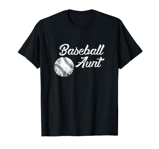 Baseball Aunt Baseball Funny Lingo T-Shirt - Novelty Apparel Men Women - T-Shirt, Sweatshirt, Hoodie