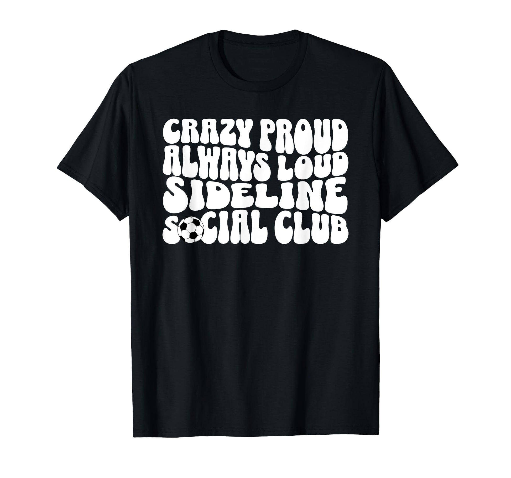 Soccer Mom Sideline Social Club T-Shirt - Aesthetic Graphic Unisex - T-Shirt, Sweatshirt, Hoodie