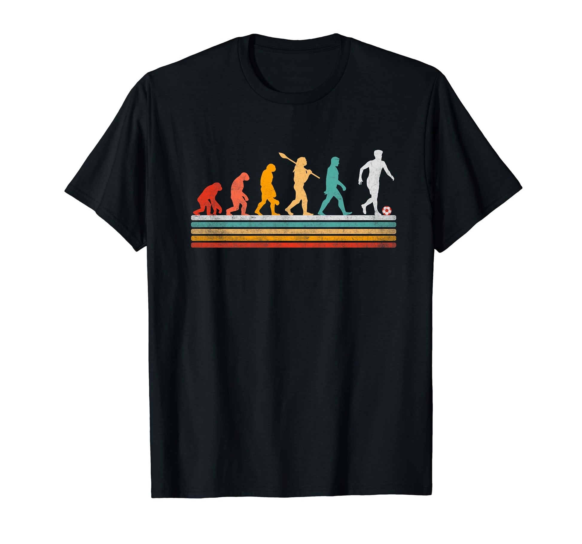 Soccer Football Evolution Sport Fan T-Shirt - Fun Novelty Design Unisex - T-Shirt, Sweatshirt, Hoodie