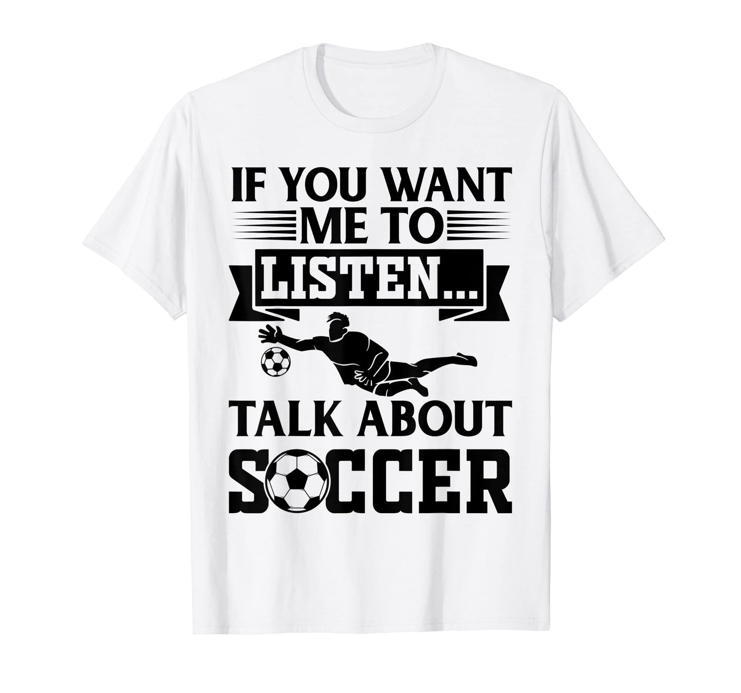 If You Want Me To Listen Talk About T-Shirt - Minimalist Print Men Women - T-Shirt, Sweatshirt, Hoodie