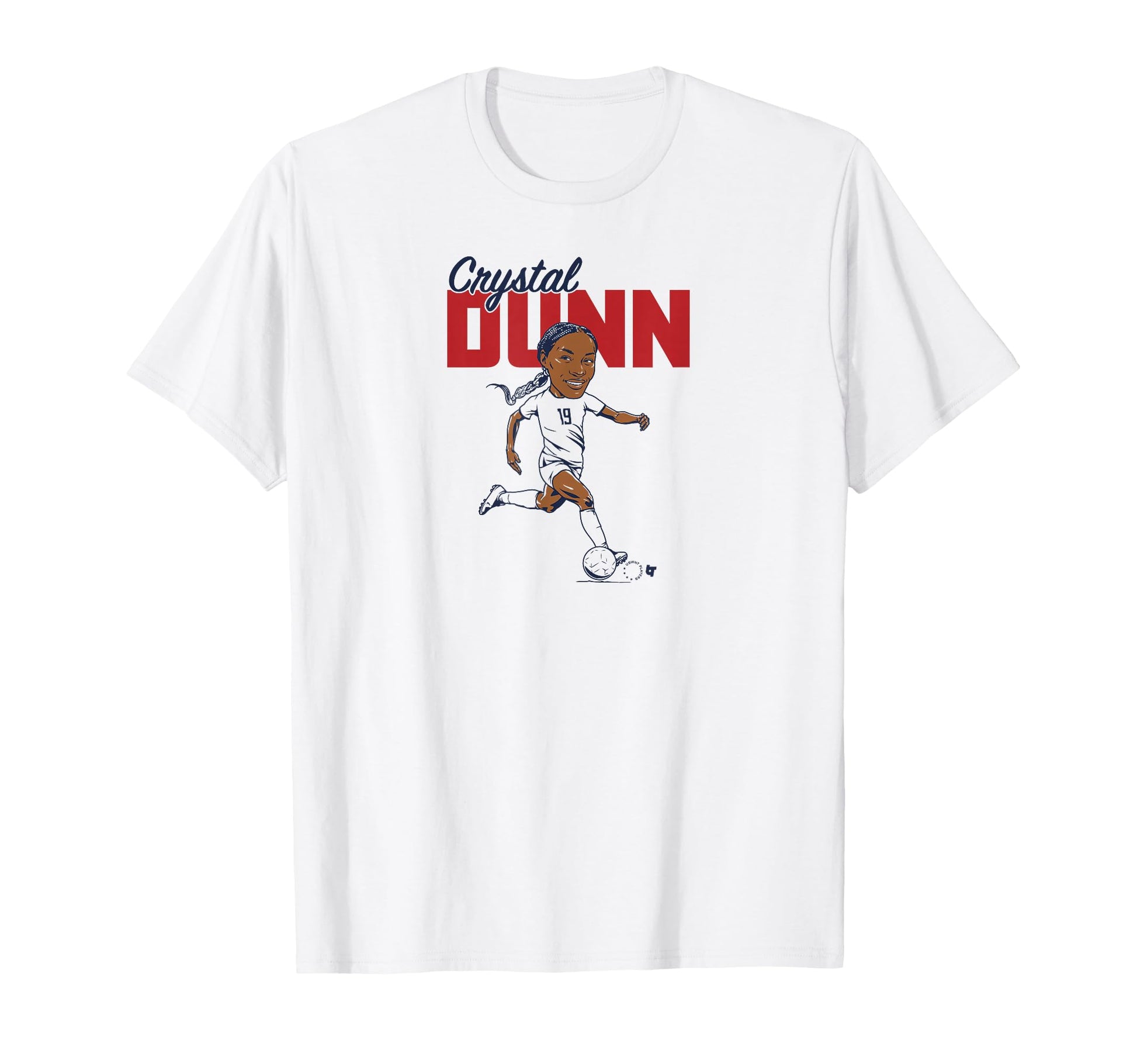 Crystal Dunn Caricature Uswnt Players T-Shirt - Custom Art Print Men Women - T-Shirt, Sweatshirt, Hoodie