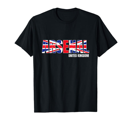 Arsenal United Kingdom T-Shirt - Casual Everyday Wear Unisex - T-Shirt, Sweatshirt, Hoodie