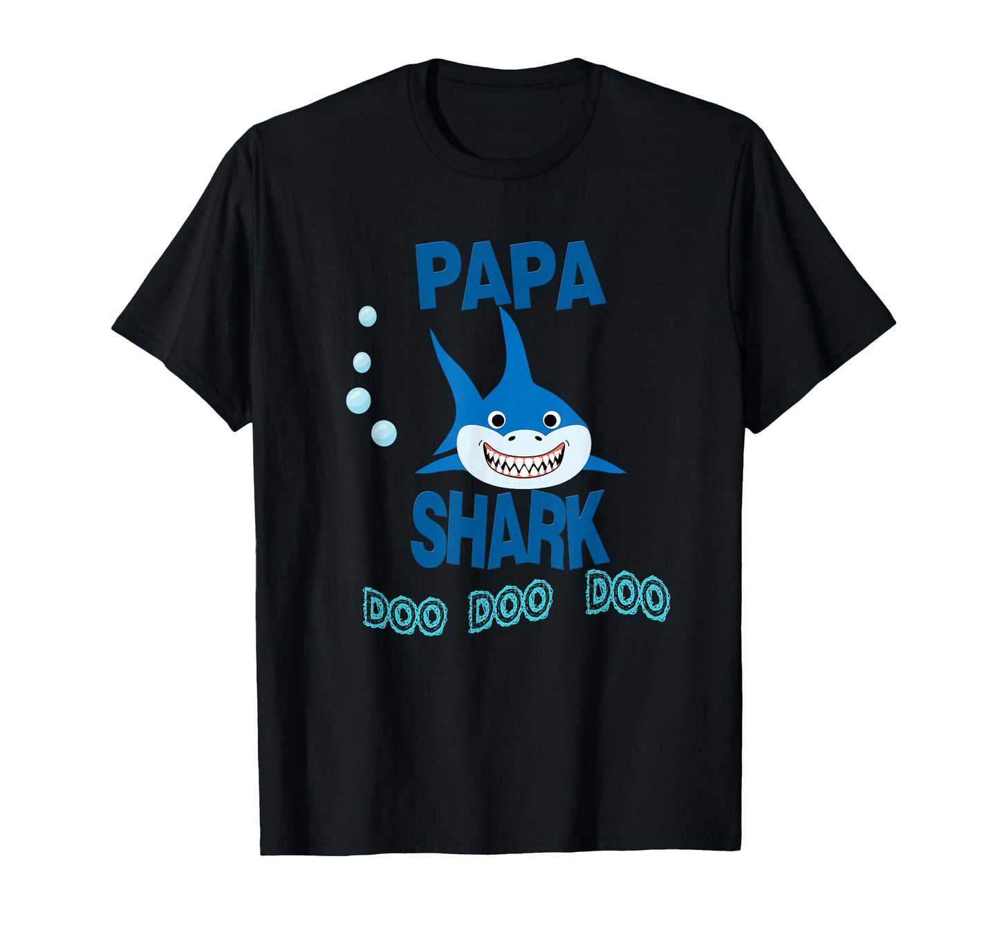 Papa Shark Gift Father Camisa De T-Shirt - Custom Art Print for Adults - T-Shirt, Sweatshirt, Hoodie