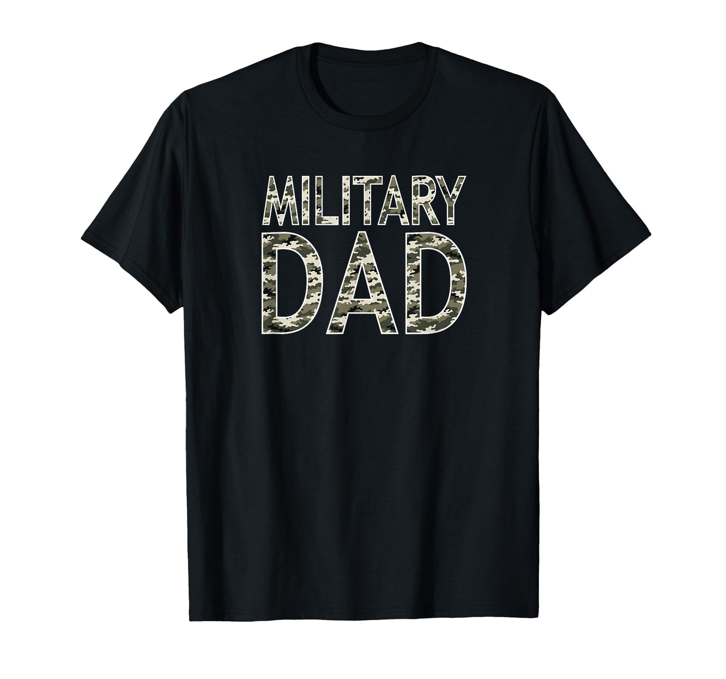 Military Dad Fathers Day Gift T-Shirt - Custom Art Print Men Women - T-Shirt, Sweatshirt, Hoodie