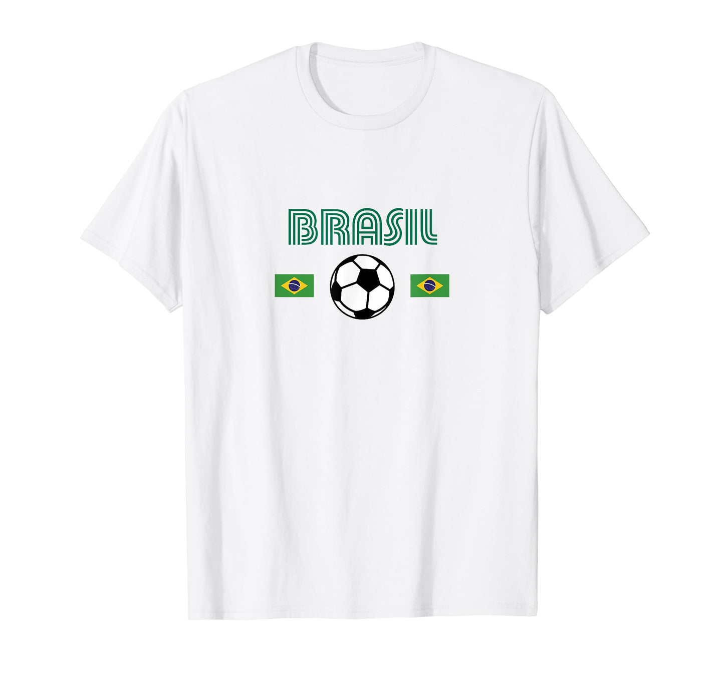 Brazil Soccer Fans Related Products T-Shirt - Fun Novelty Design for Adults - T-Shirt, Sweatshirt, Hoodie