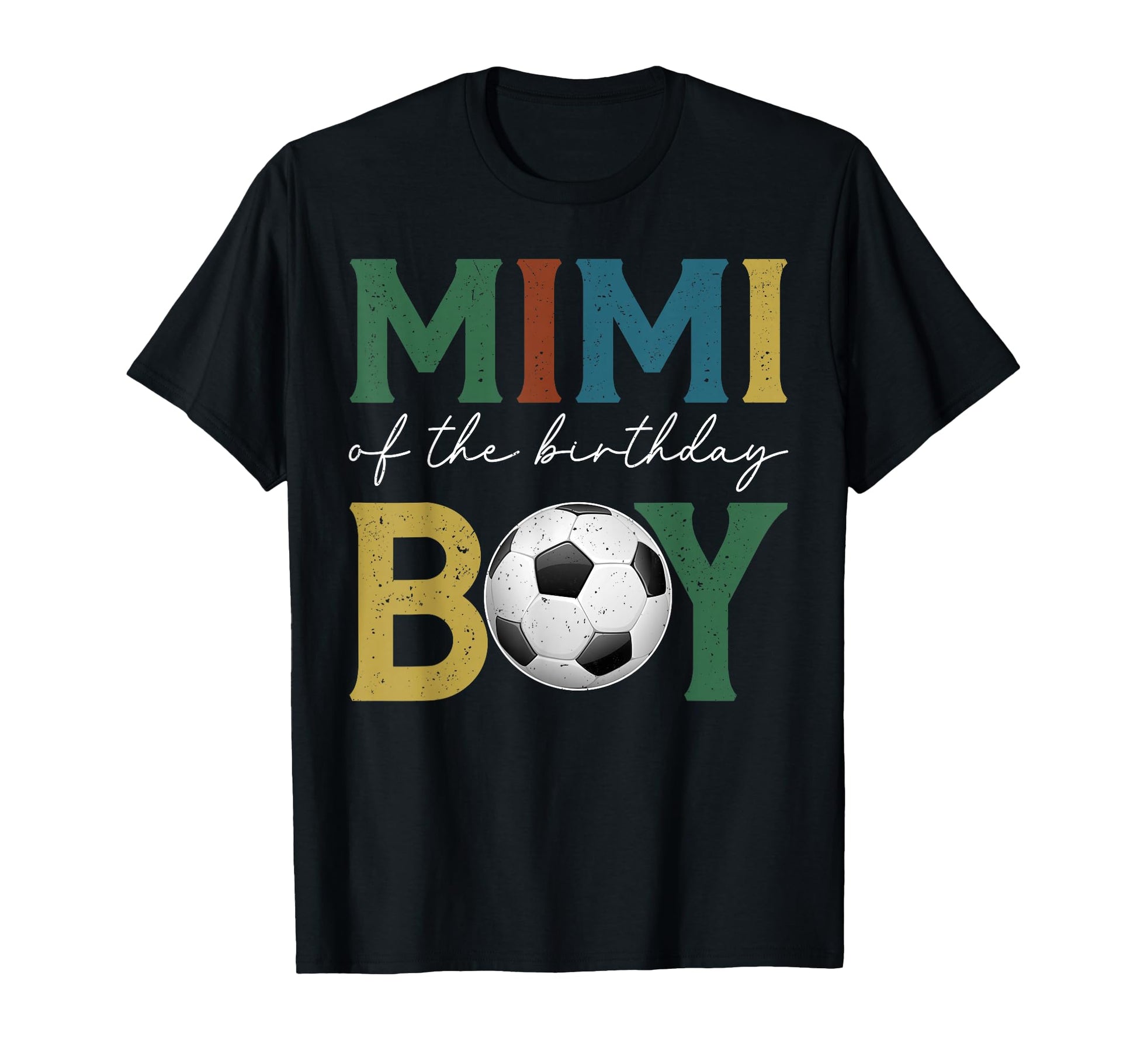 Soccer Mimi Birthday Family Matching T-Shirt - Unique Graphic Men Women - T-Shirt, Sweatshirt, Hoodie