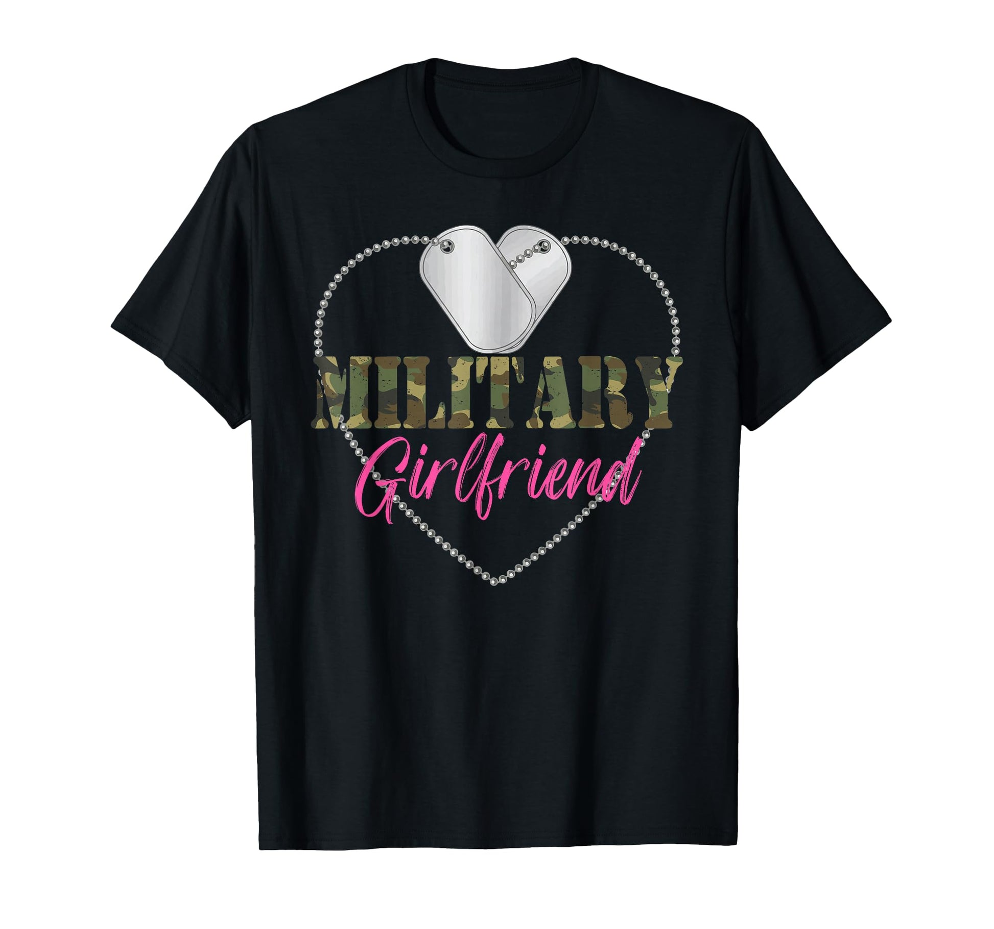 Military Girlfriend Soldier Girlfriend T-Shirt - Unique Graphic for Adults - T-Shirt, Sweatshirt, Hoodie