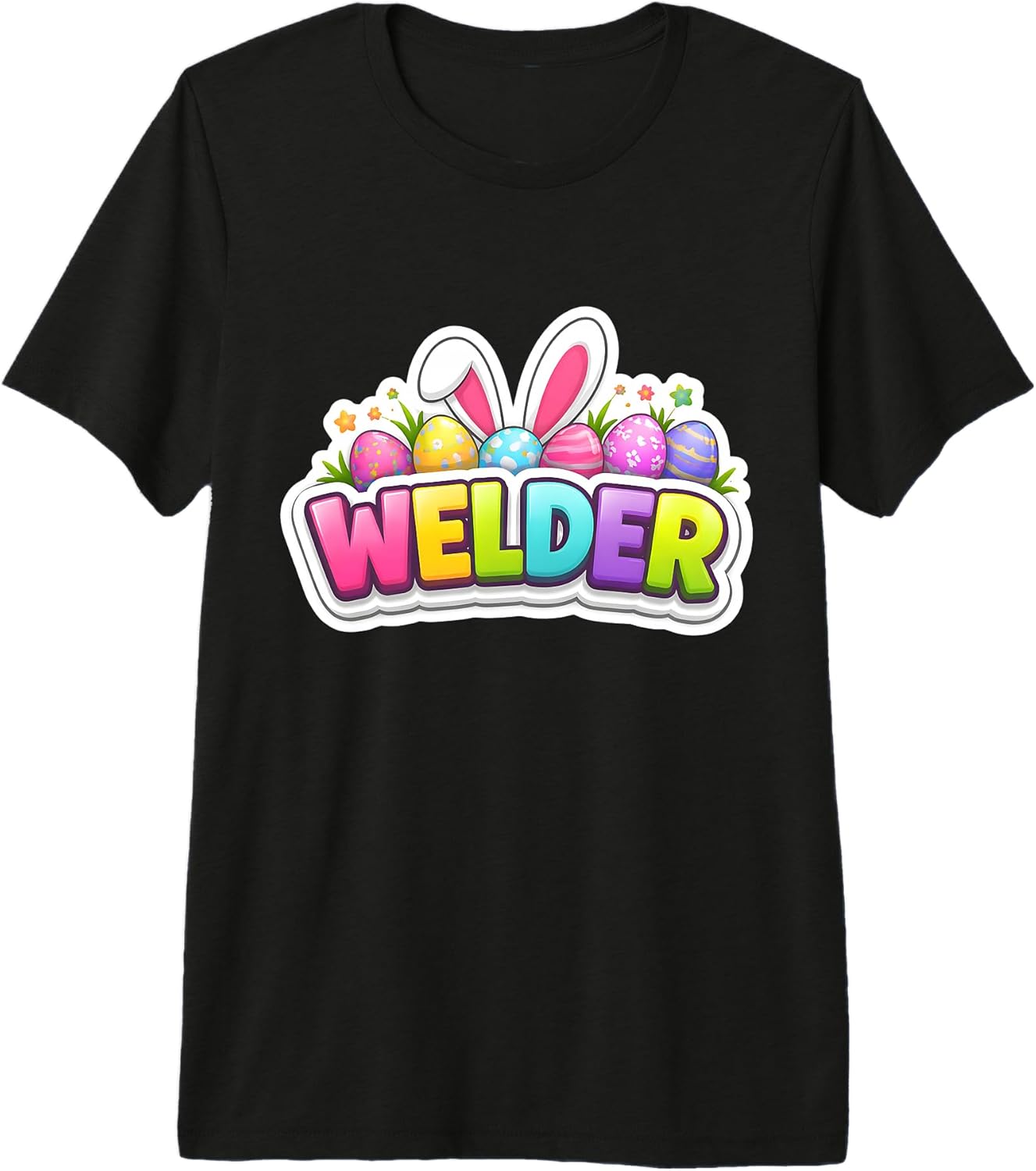 Welder Happy Easter Welding Bunny Egg Hunt Merch Unisex T-shirt, Sweatshirt, Hoodie, Long Sleeve Tee - T-Shirt, Sweatshirt, Hoodie