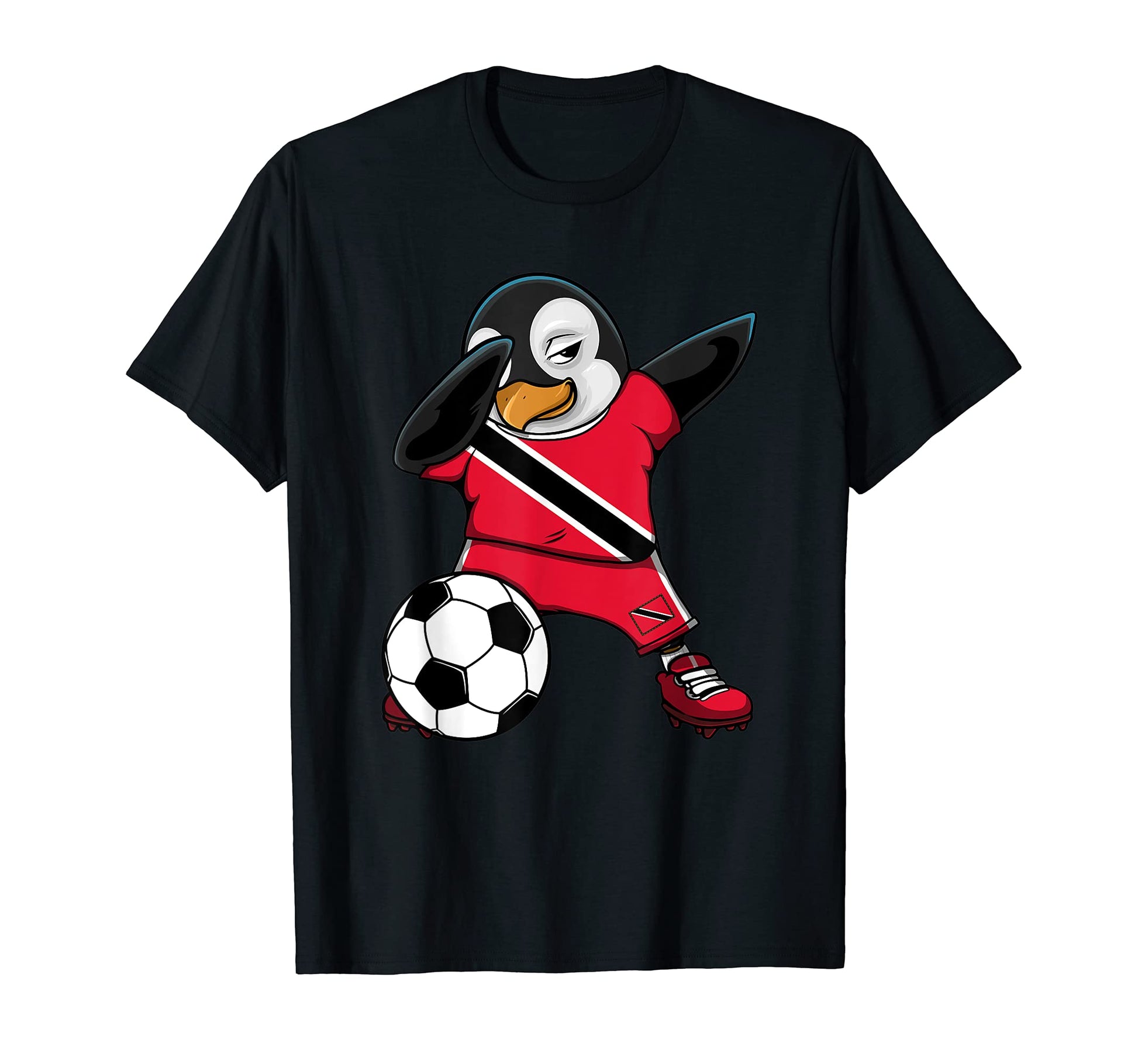 Dab Penguin Trinidad And Tobago T-Shirt - Aesthetic Graphic Men Women - T-Shirt, Sweatshirt, Hoodie