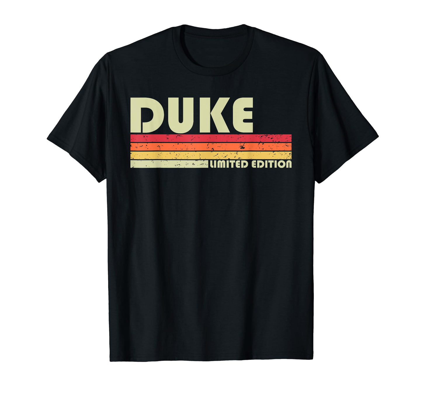 Duke Gift Name Personalized Funny T-Shirt - Minimalist Print Men Women - T-Shirt, Sweatshirt, Hoodie