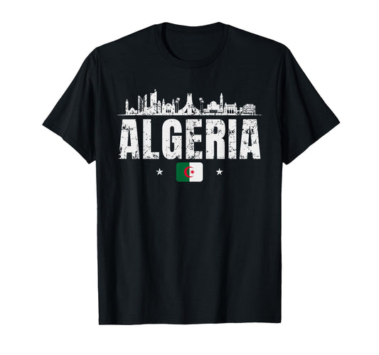 Algerian Algeria Country Flag Dz Soccer T-Shirt - Novelty Apparel Men Women - T-Shirt, Sweatshirt, Hoodie